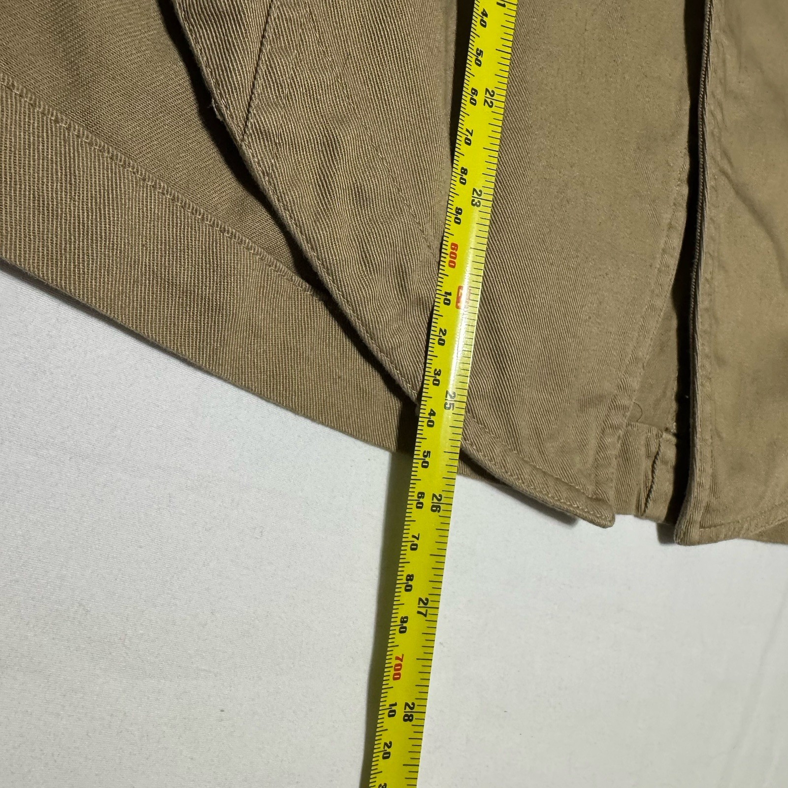 Victoria Falls Trading Co Khaki Safari Jacket Size 6 Cotton Vintage