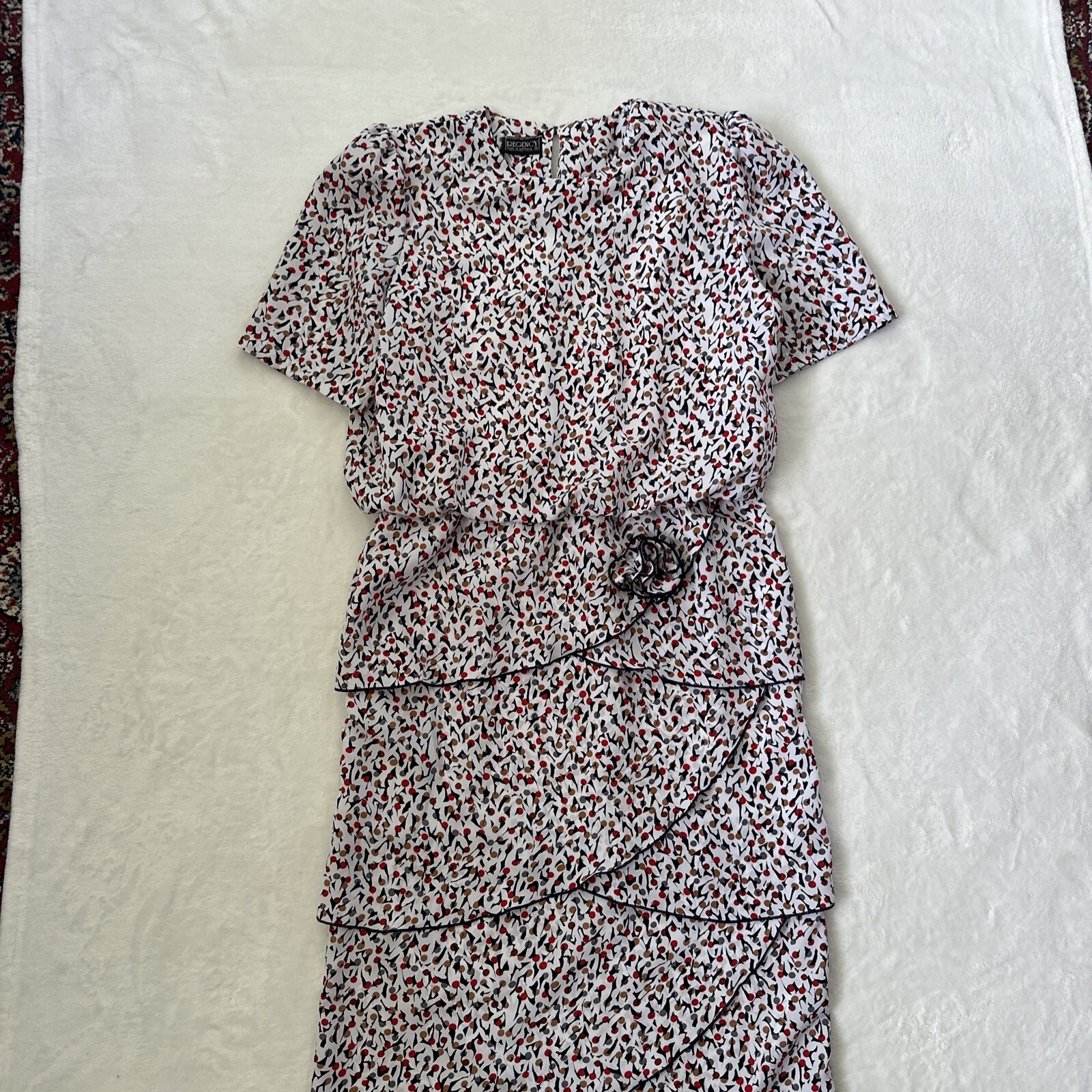 Regency Woman’s Dress Size 14 Bust 90cm Vintage Australia Made