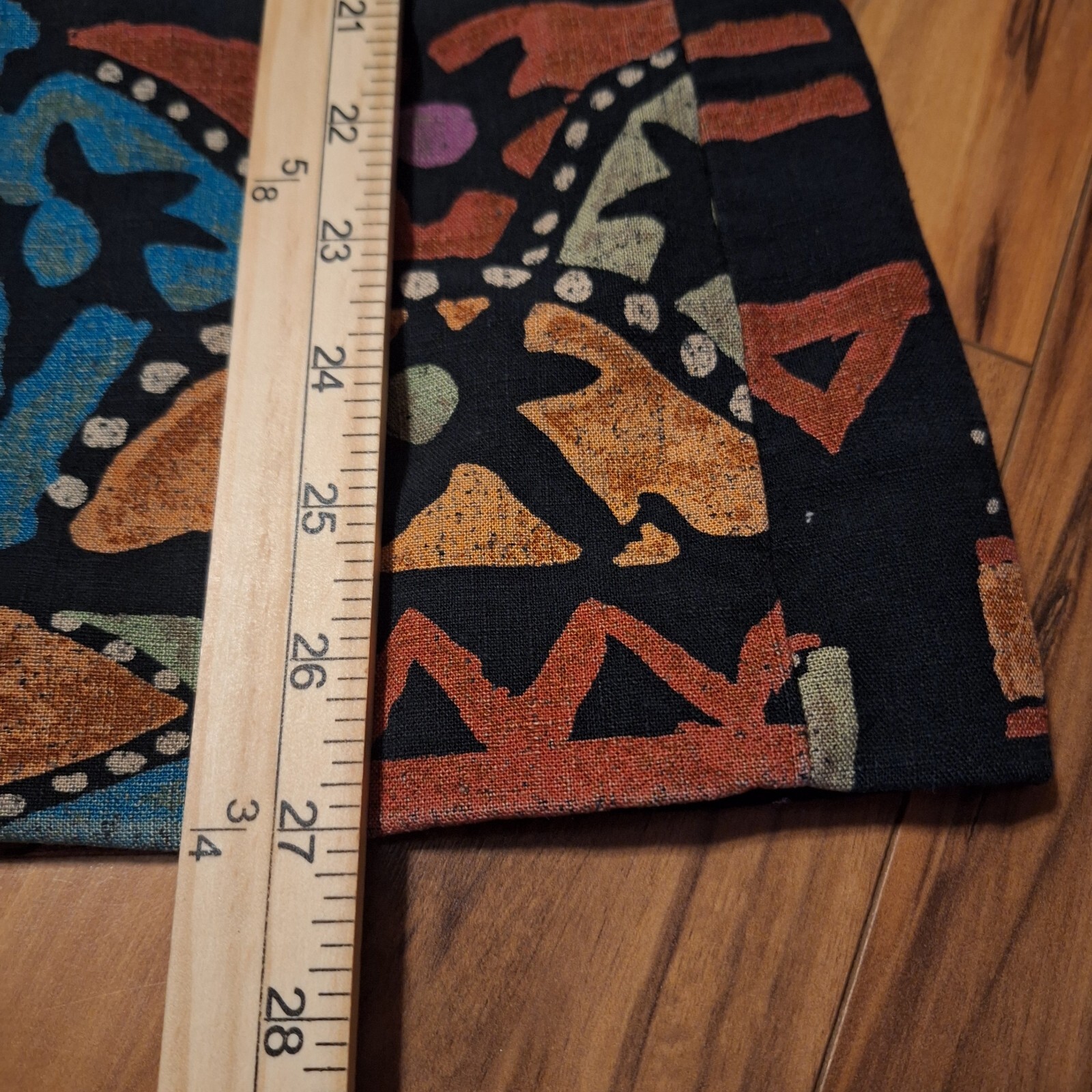 Vtg 70s Womens L Art To Wear Artsy Button Up Vest Hippie Boho Festival Maximal