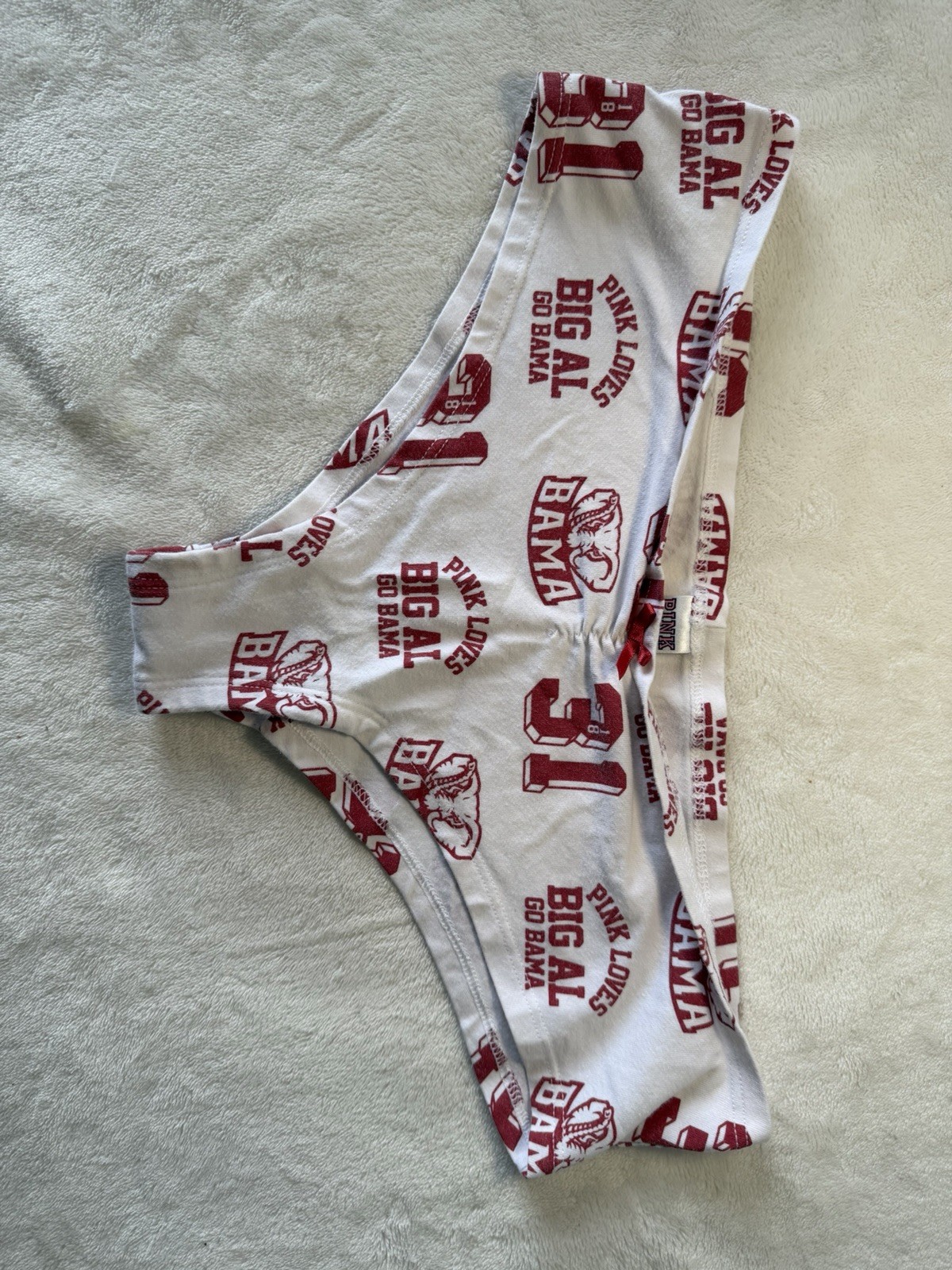 Victoria’s Secret PINK Panties Alabama M Vintage 2011 Rare Big Al