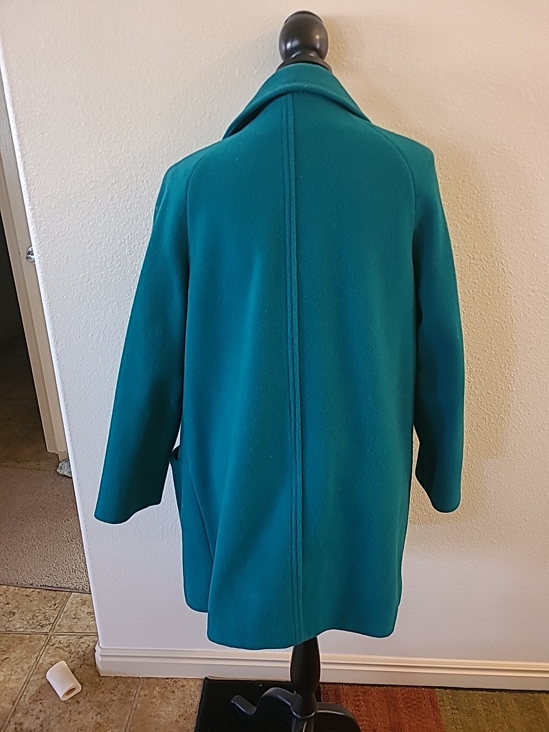 Herman Kay Wool Blend Mid Lengh Coat Size 10 Made In USA