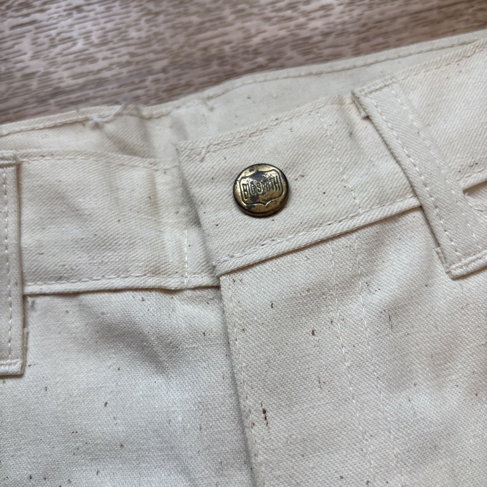 Deadstock Vintage 70s Big Smith Painters Pants Jeans Sz 10 23×25.5 USA