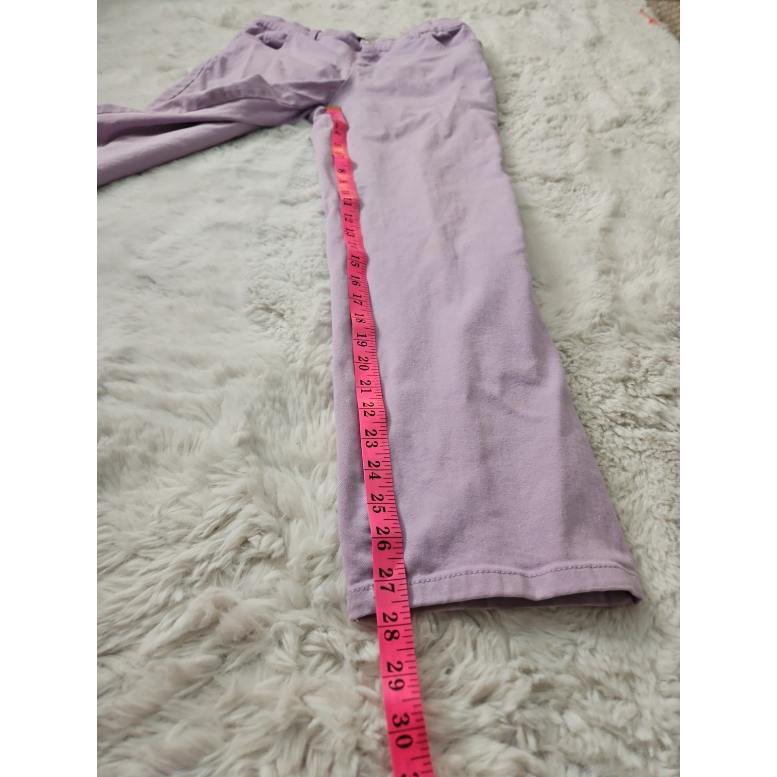 Gloria Vanderbilt Amanda Classic Tapered Jeans Lavender Purple Petite Size 12P
