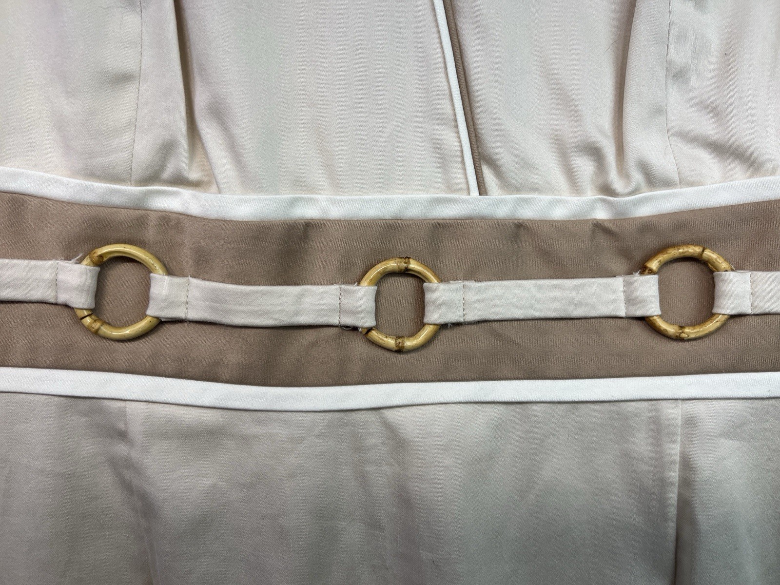Vtg 1990’s Alex Marie Beige Business Dress Jacket Set Women’s Size 8