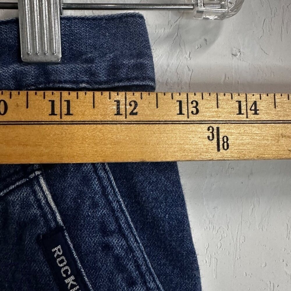 VTG Rocky Mountain Rockies Womens Denim Jeans 28/7 Straight Leg High Rise Y2K