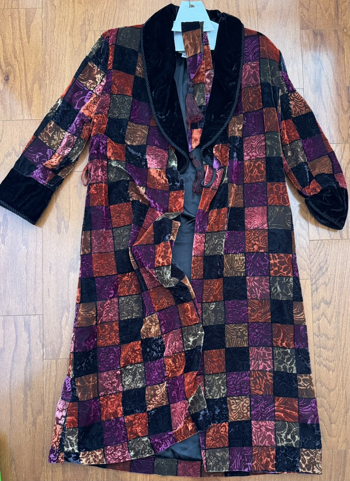 Women’s Bathrobe, Vintage Georgette Trabolsi, Neiman Marcus, Multicolor, Size S