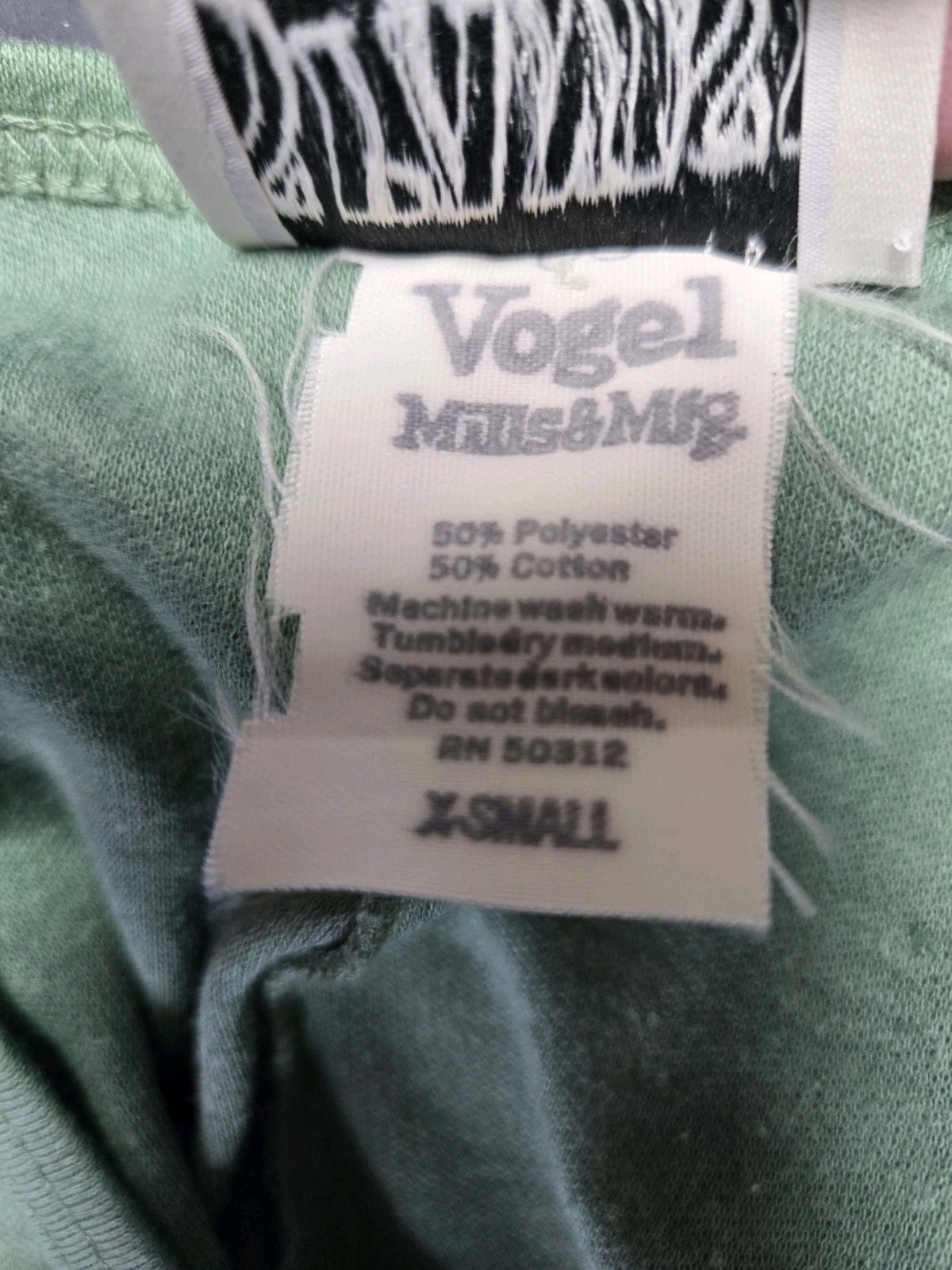 Vtg 70s Vogel Mills & Mfg Spanish Moss Green Floral Tank Maxi Dress