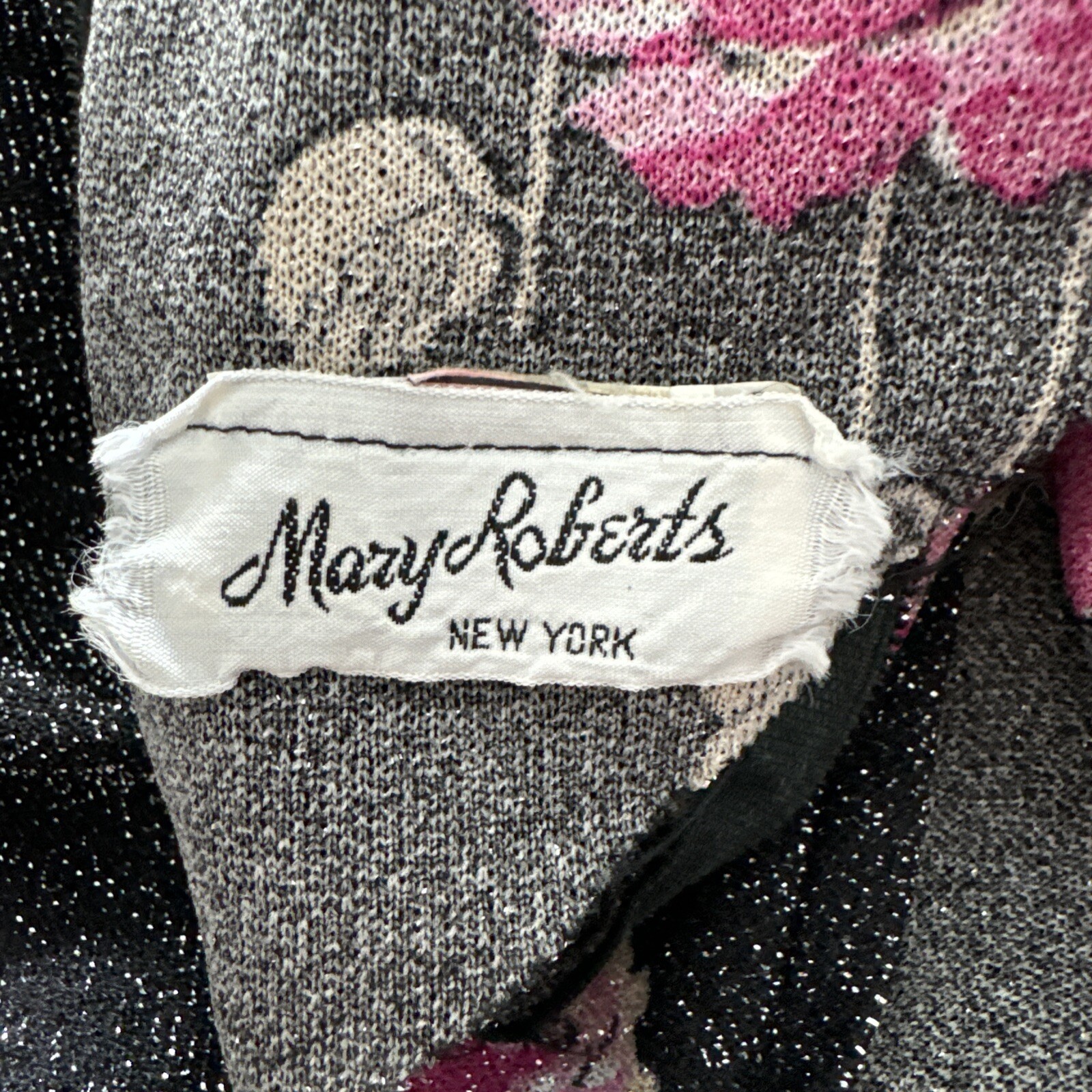 Mary Roberts New York Skirt Set Blouse Skirt Size 20.5 Vintage USA Unique C2