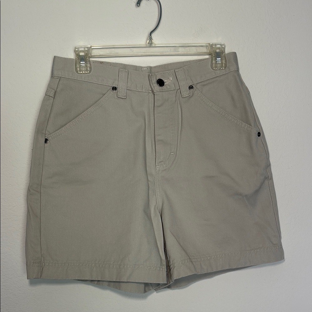 Vintage Riders by Lee High Waist Cream Shorts size 8