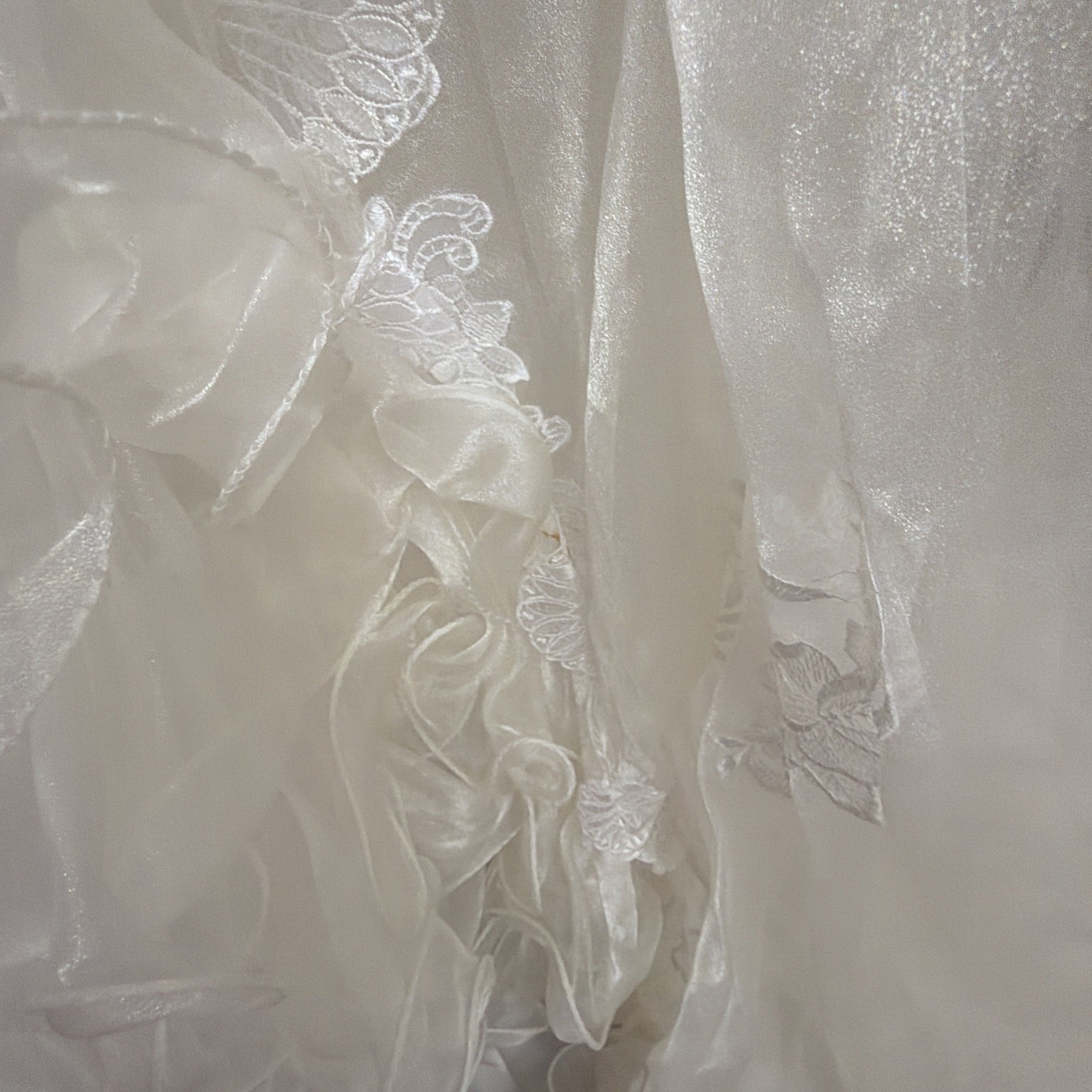 Vintage 1980s Wedding Dress Size 4/6