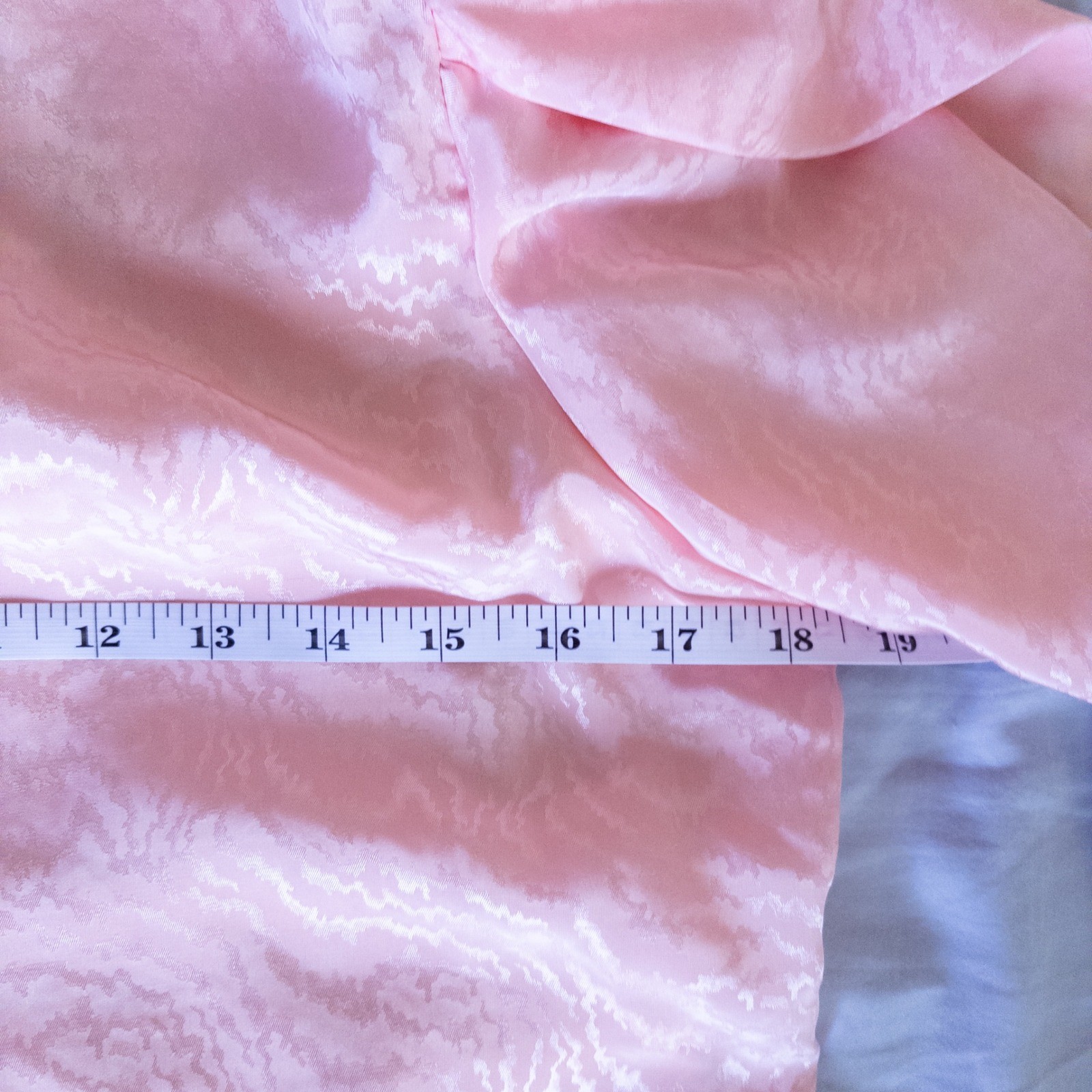 Lizzy & Johnny Dress Women 8 Pink Vintage Tiered Puff Sleeve Midi Dress