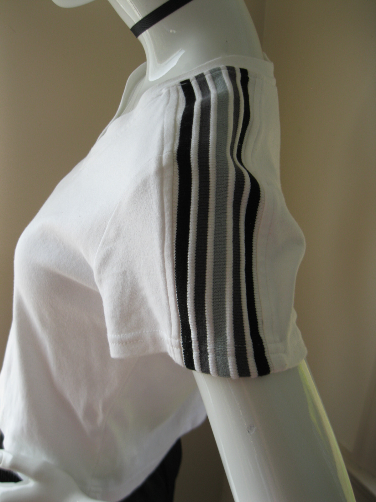Vintage Tag Rag Pants Black w/white Stripe Size S Runs Large USA