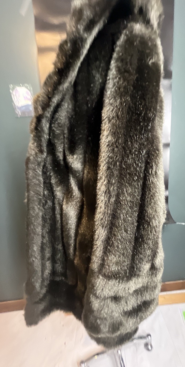 Vintage Real Fur Mink Coat Kilpatrick’s Omaha Mar-Del by Rice Estate Attic Find