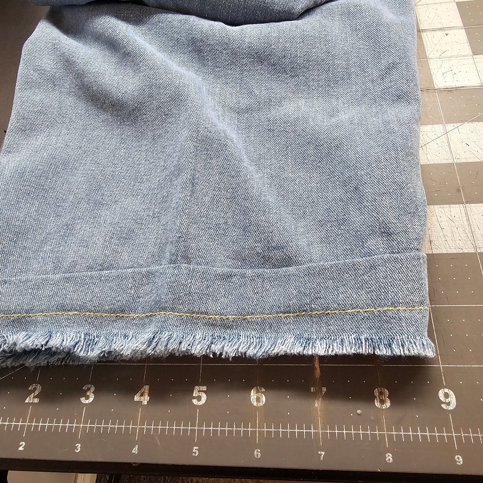 Democracy Vintage Beaded Jeans Women Size 14 Blue Y2K Cottage Boho Western Indie