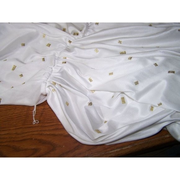 Vintage Diamond’s Run Jumpsuit Harem Leg 9/10 Parachute 90’s White Y2K