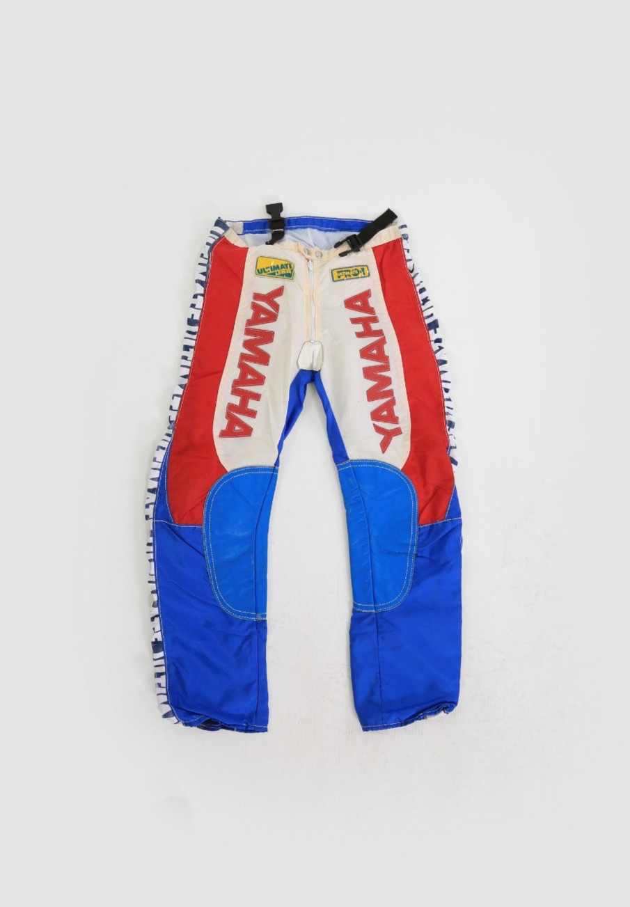 Vintage 80s YAMAHA Ultimate Motorsport racing pants 30.5″ waist