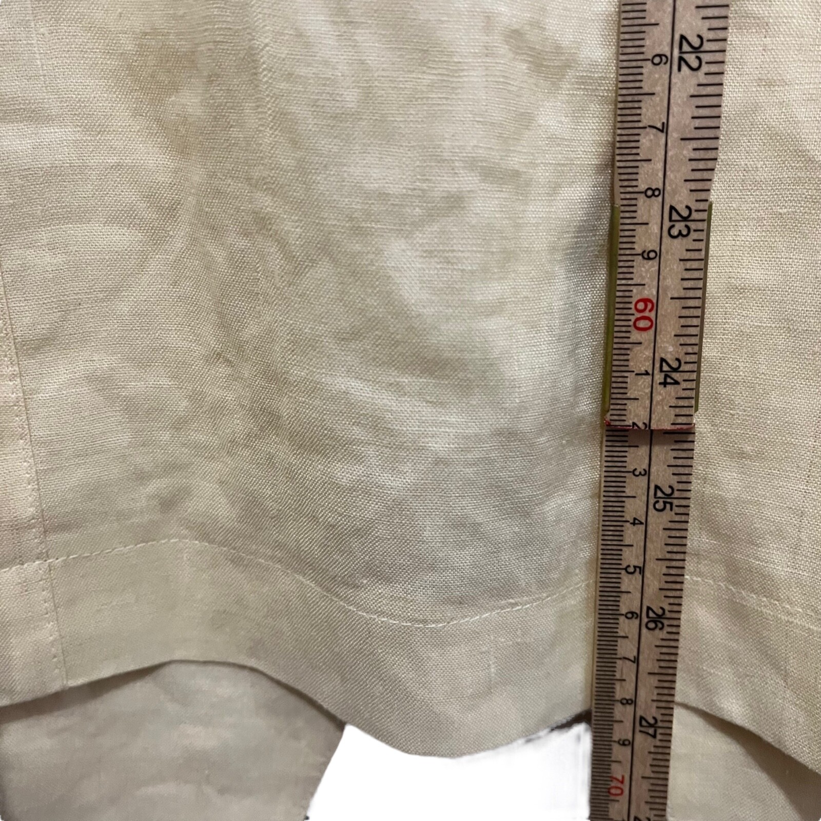 Anne French Shirt Women SZ 6 Church Easter Retro Tan Yellow Lightweight Romantic