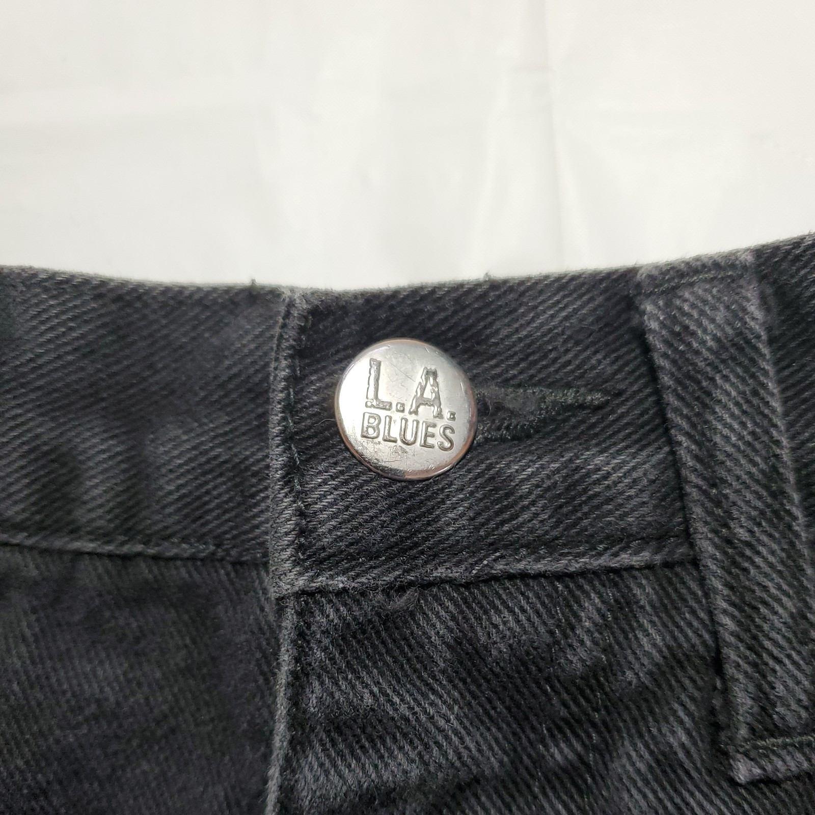 Vintage LA Blues Classic Denim Skirt Sz 10 Average 100% Cotton