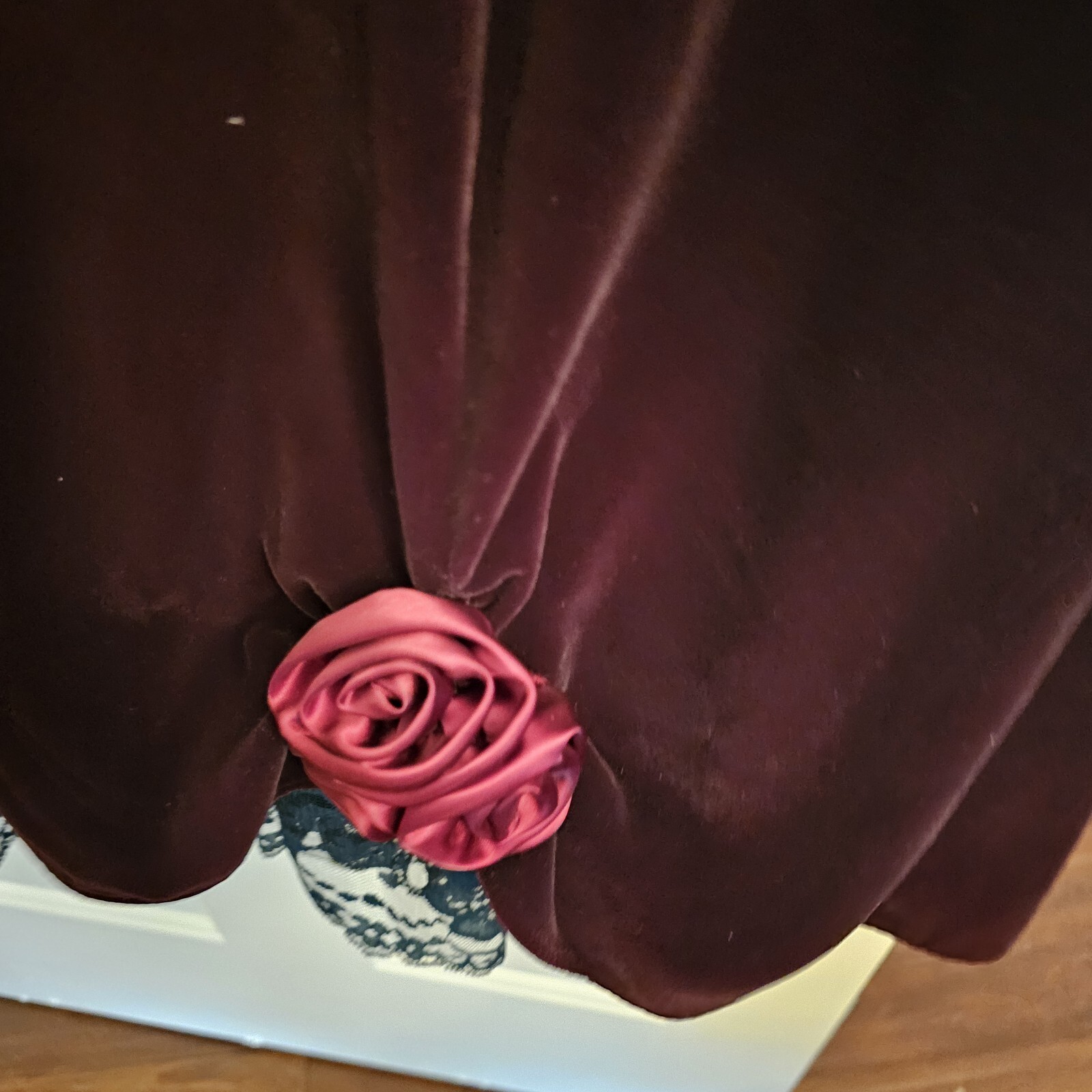 VINTAGE Karen Lucas For Niki Burguny Velvet Dress Size 14, Great Shape, 1980’s