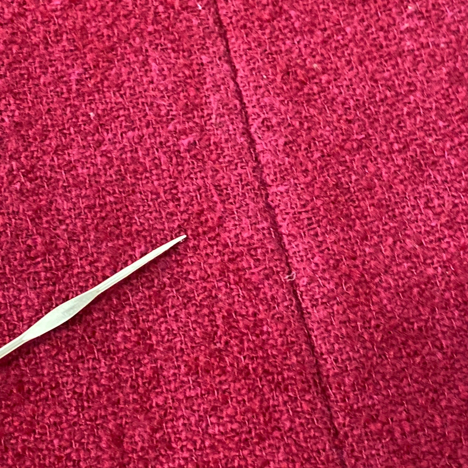 Vintage Union Made 60’s Coat Womens S/M Pink Boucle 3/4 Sleeve Classic Timeless