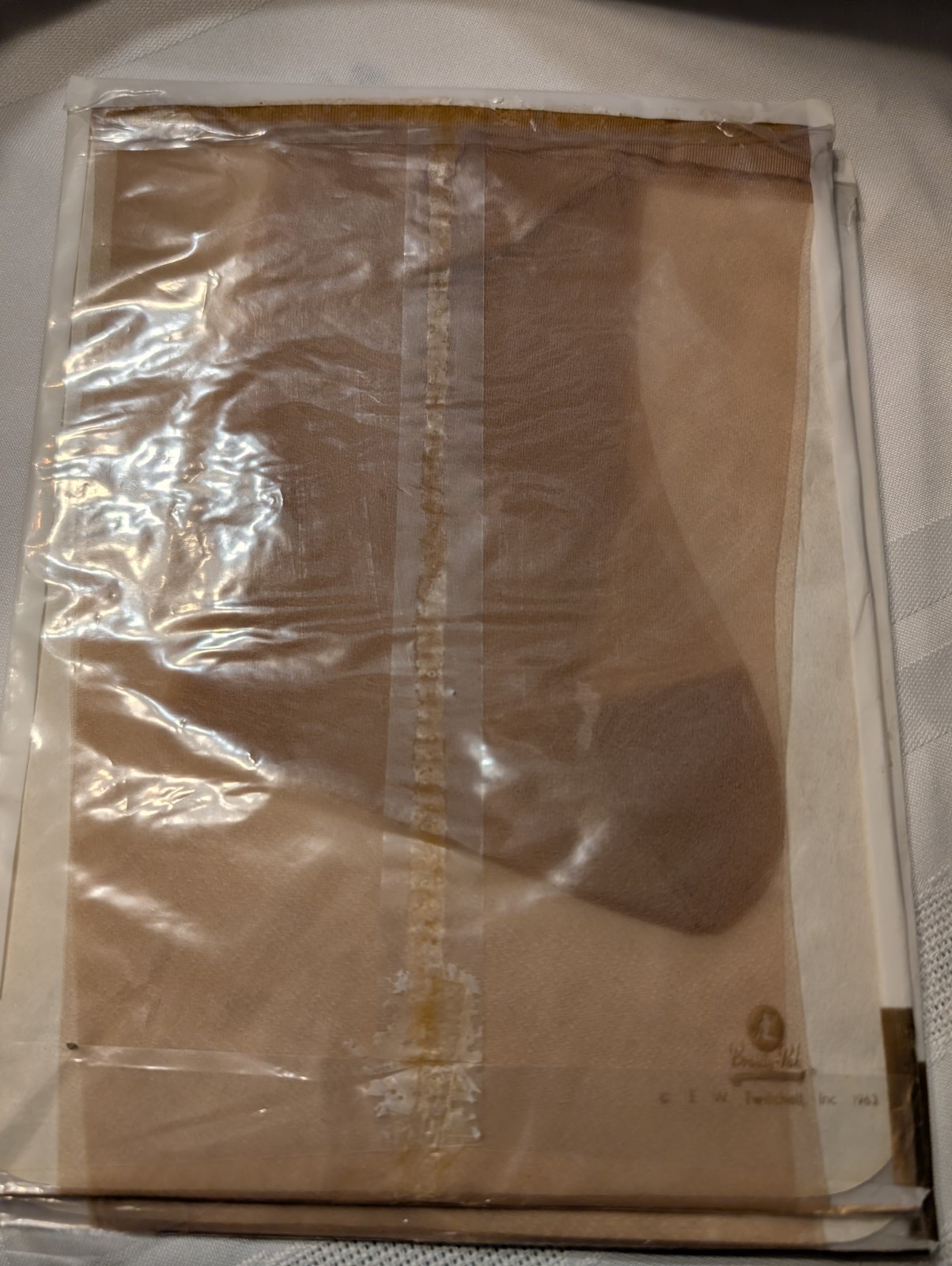 VTG Beautiful Hosiery Seamless Stockings Size 10 Rose Glow