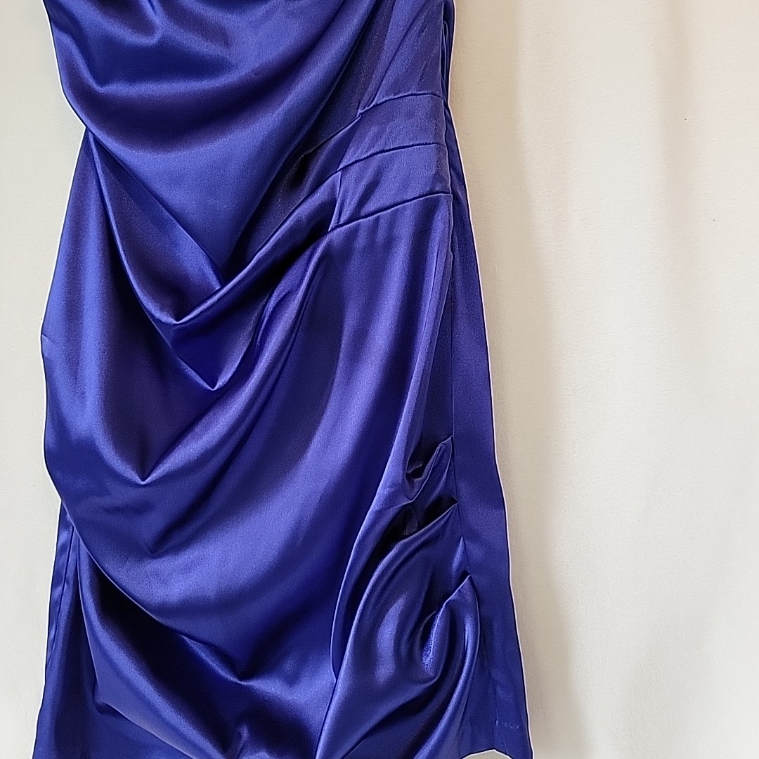 Royal Blue Sleeveless Vintage 90’s Cocktail/Prom Dress, Sz 5/6 By B.Darlin