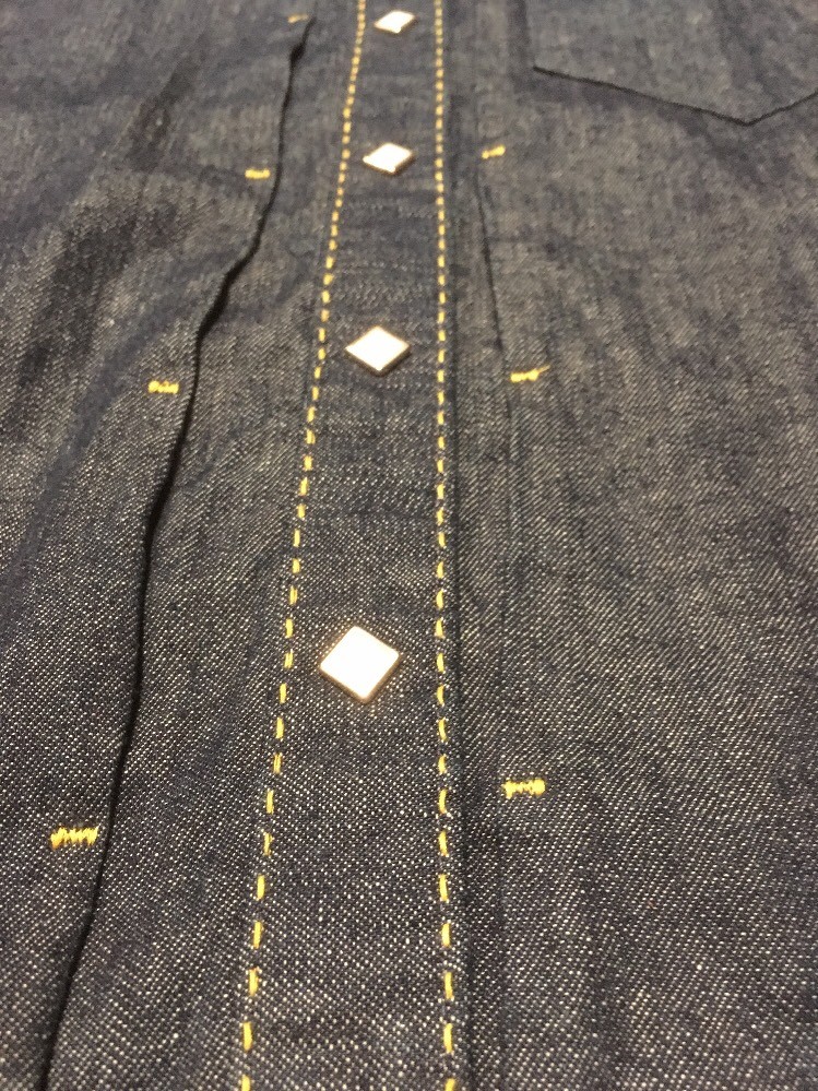Vintage 70s 80s Denim Vest Pearl Snaps Gripper Zipper Dark Large Western Girl