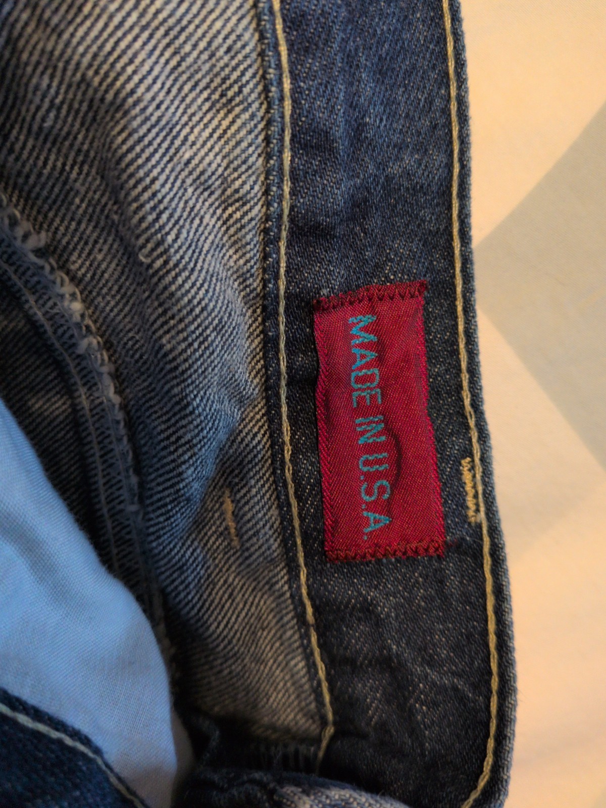 Vintage Chic Jeans Flat Front Women’s High Rise Size 6 Dark Wash Tapered Leg USA