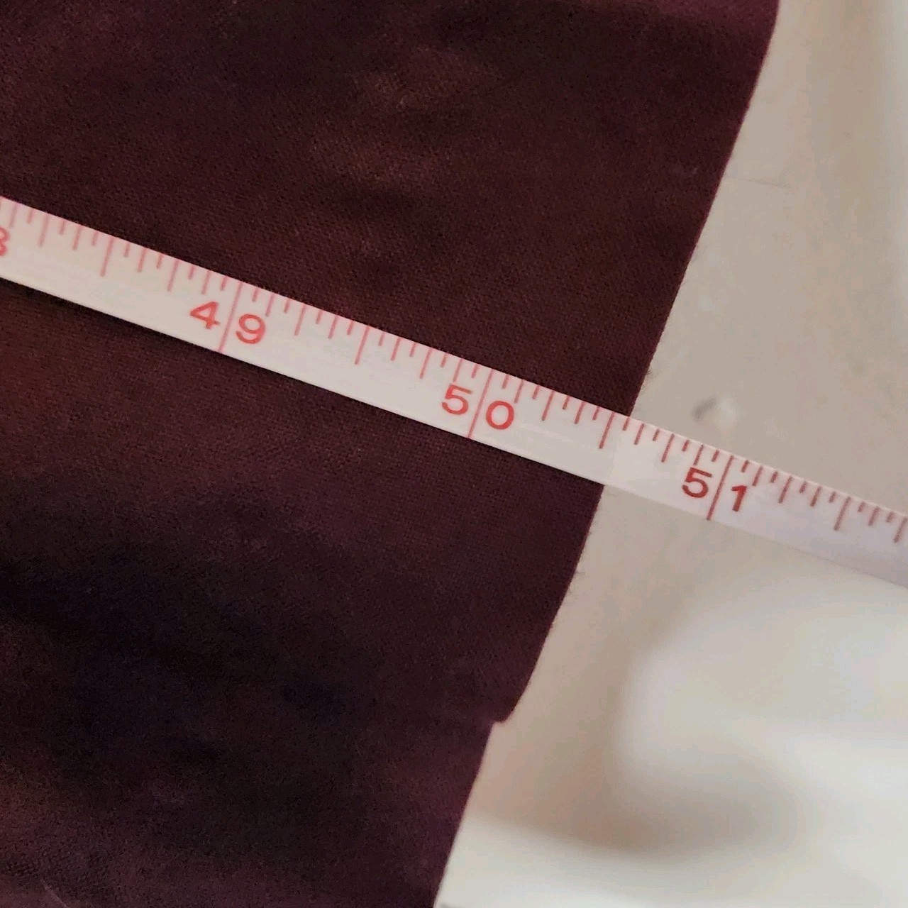 Vintage Plaza South Plus 20W Burgundy Prairie Midi Dress Lace Collar Cottagecore
