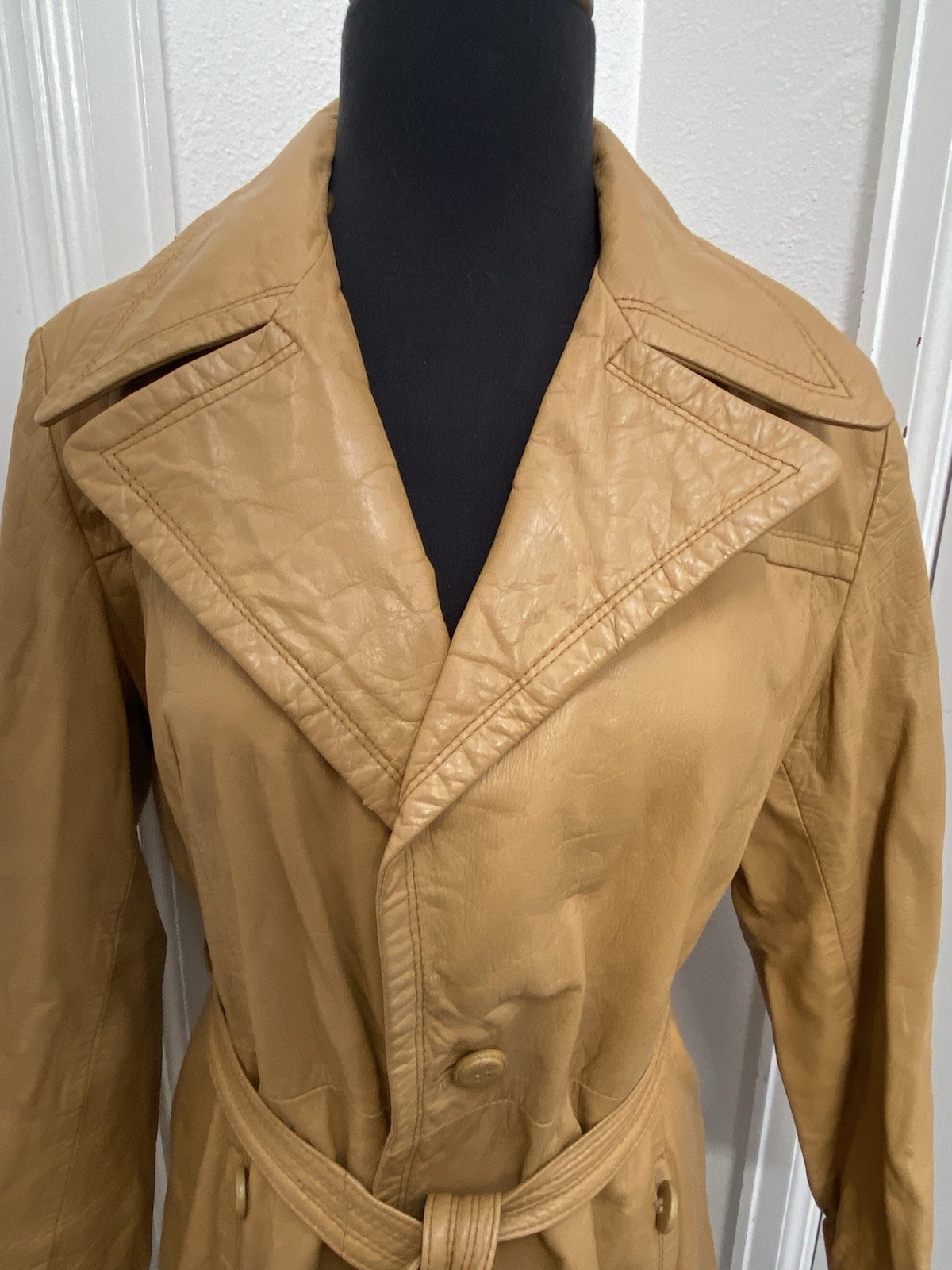 Vintage 1970’s Leather The Tannery Coat 13/14