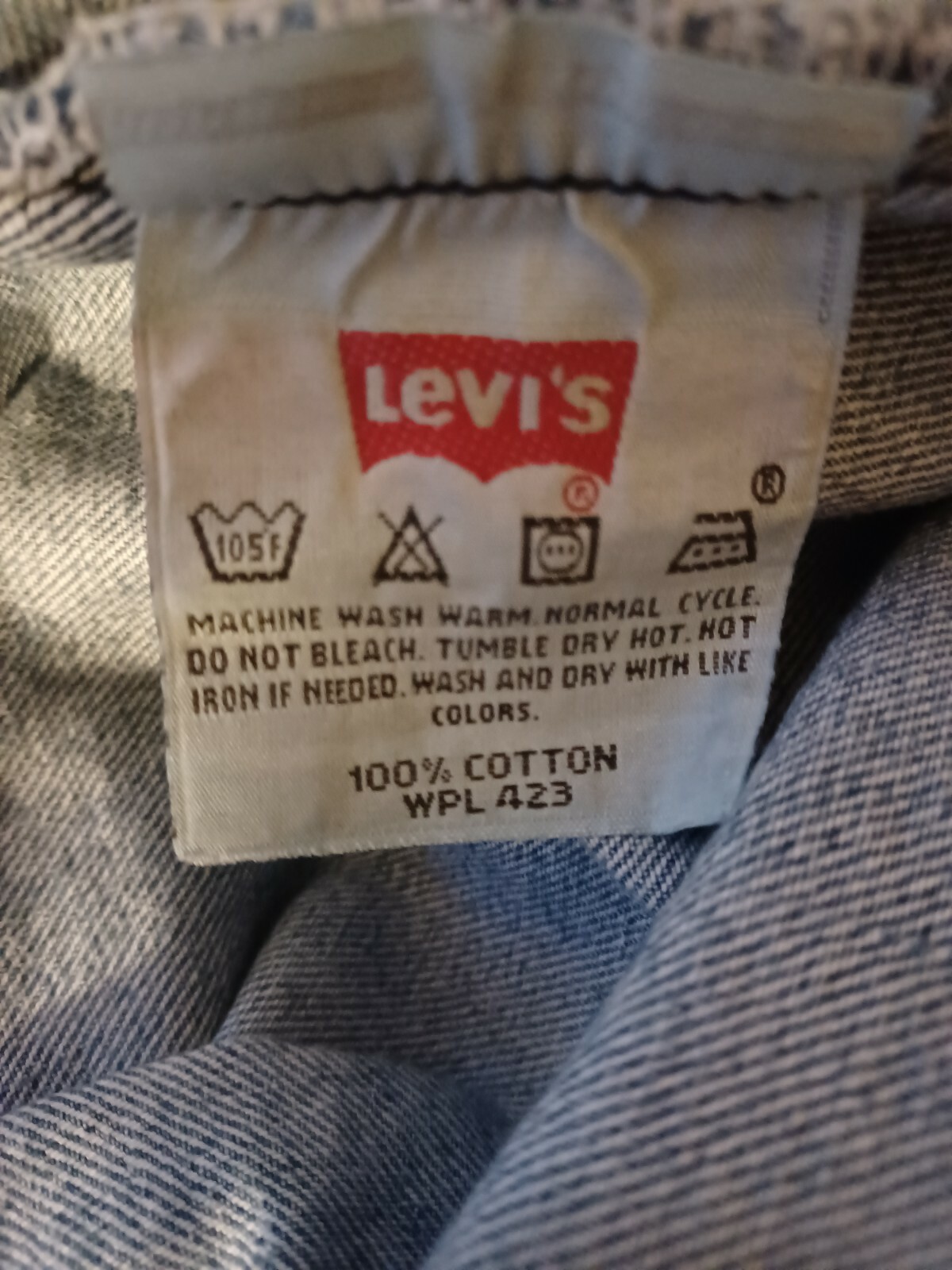VTG 90s LEVI’S 501XX Jeans Size 31 x 31.5 baby blue super nice 00501-0193