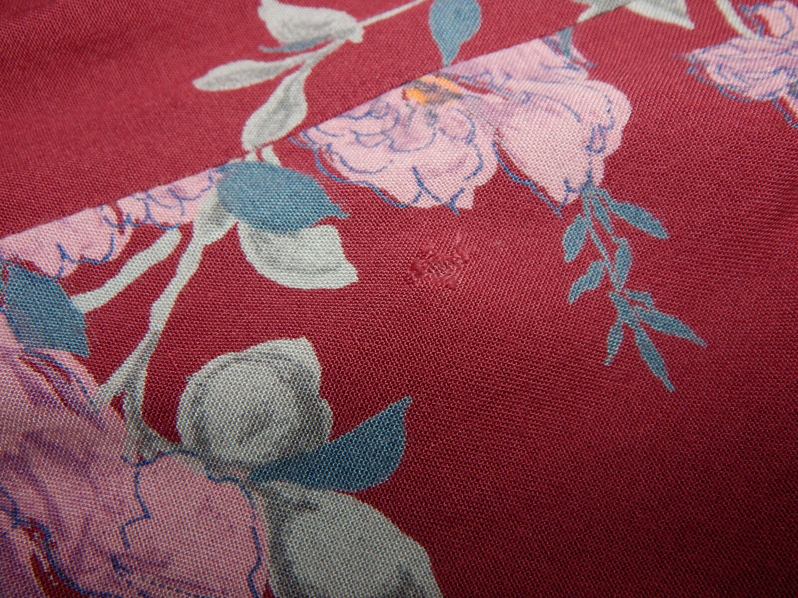 Vintage ANASTASIA Paris Purple Floral Cottagecore Dress 40FR XS/S France /680