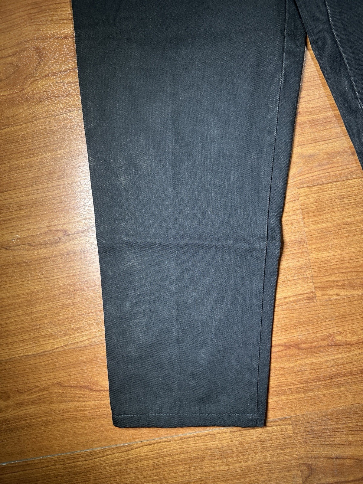 Vintage 80s Rockies Black Western Jeans Womens 15 33×36 USA Bareback 17