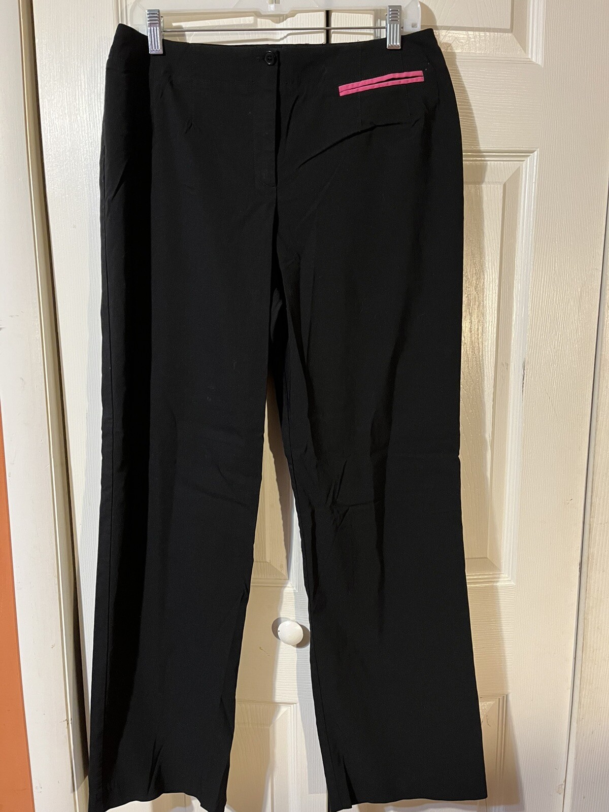 Harve Bernard Vintage 1980’s By Benard Holtzman Black Women’s Trouser Pants (14)