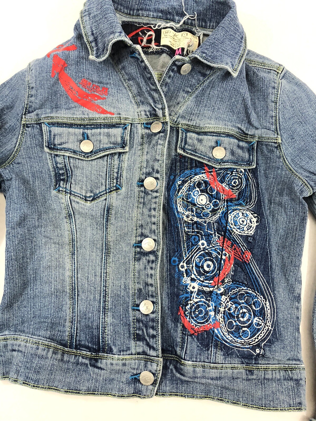 Womens Vintage Medium Jean Jacket Request Jeans Co. Hong Kong