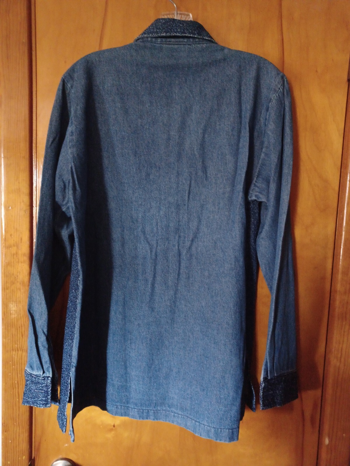 Vtg Saint Germain Paris Denim Rhinestones 2 Pc Jacket Medium/Pants Small