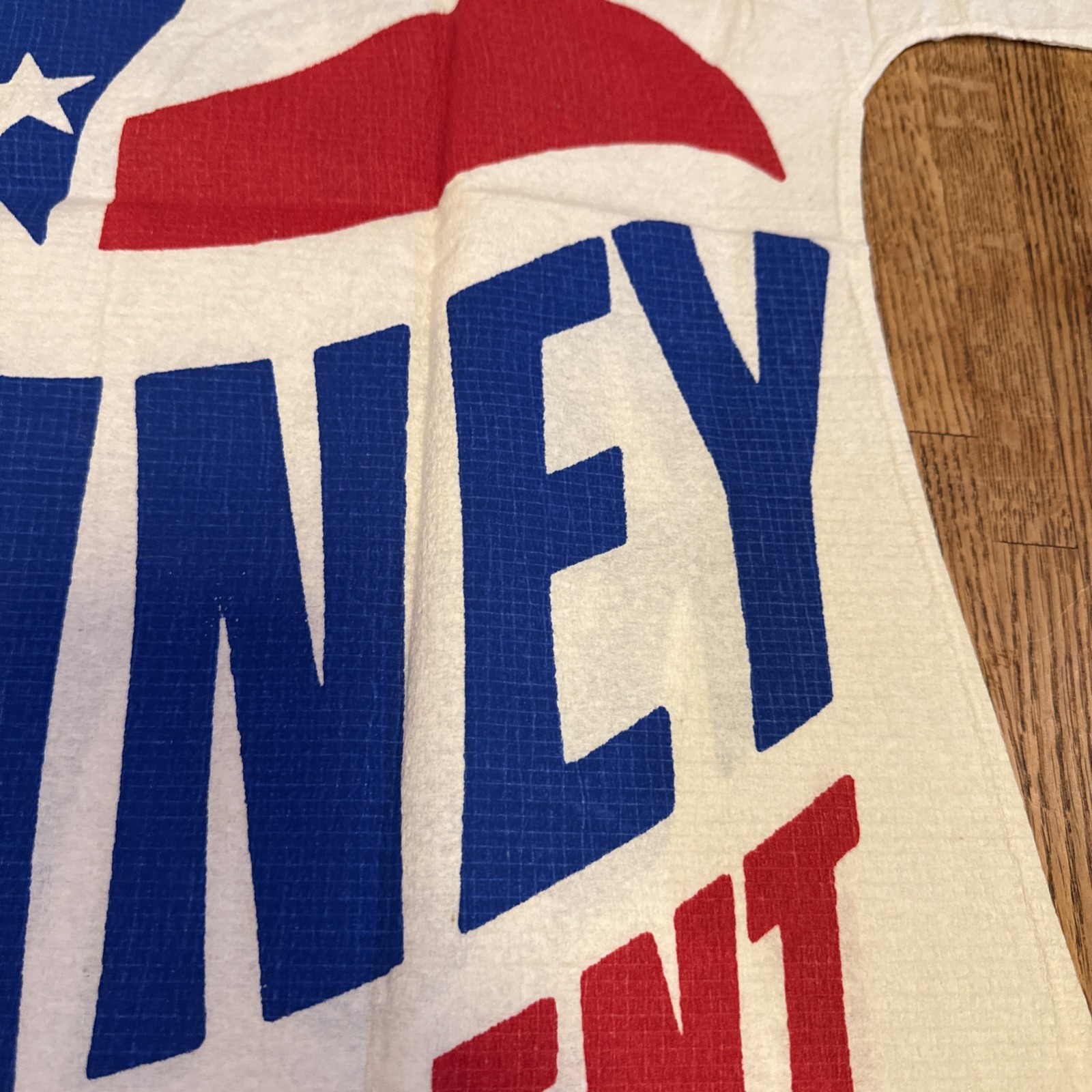 1967-68 Waste Basket Boutique Paper Dress Mars of Asheville, NC Romney President