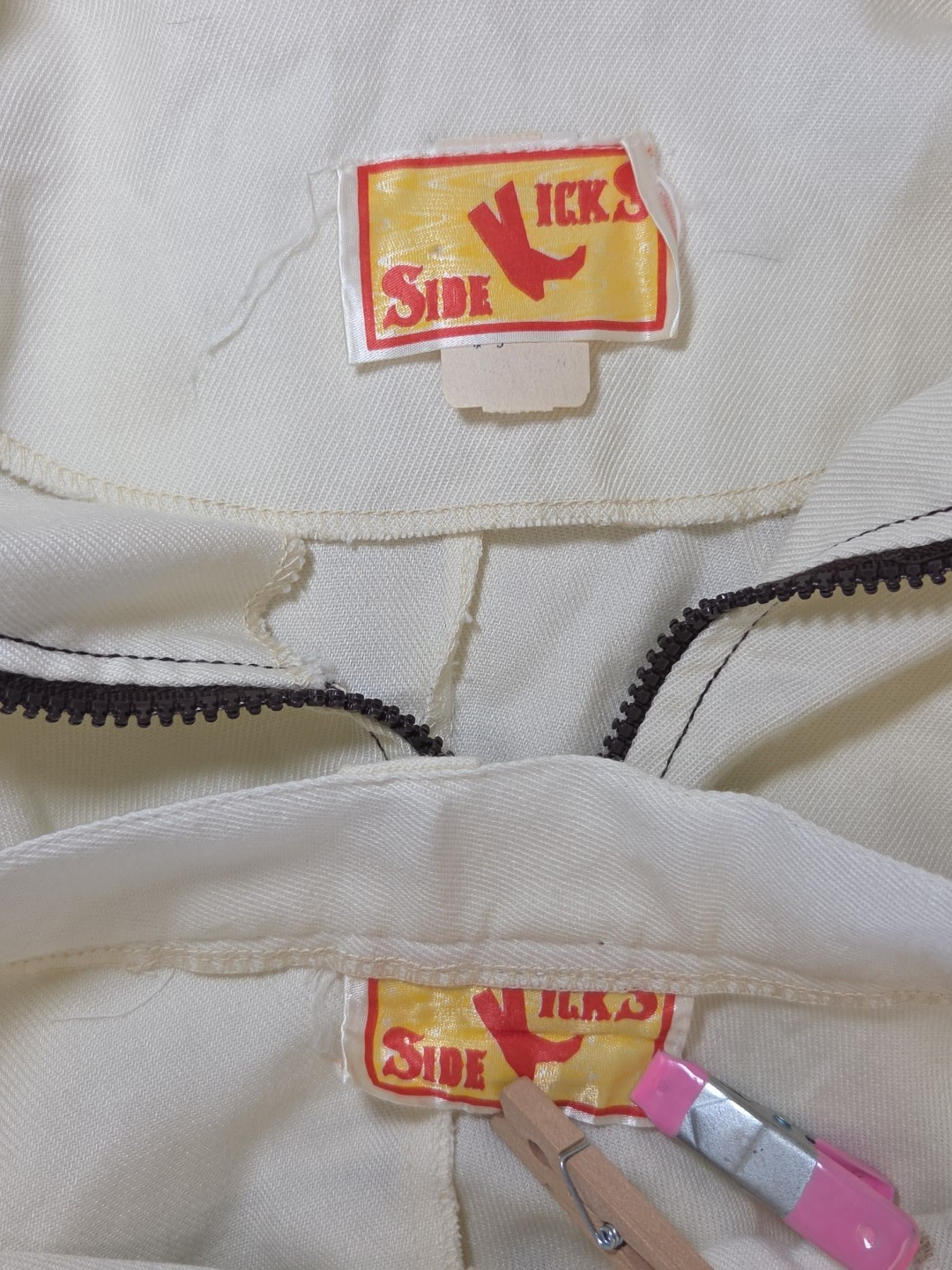 Vintage SIDE KICKS Western Suit Flare Pants Jacket Size 9 Women Equestrian 1970s