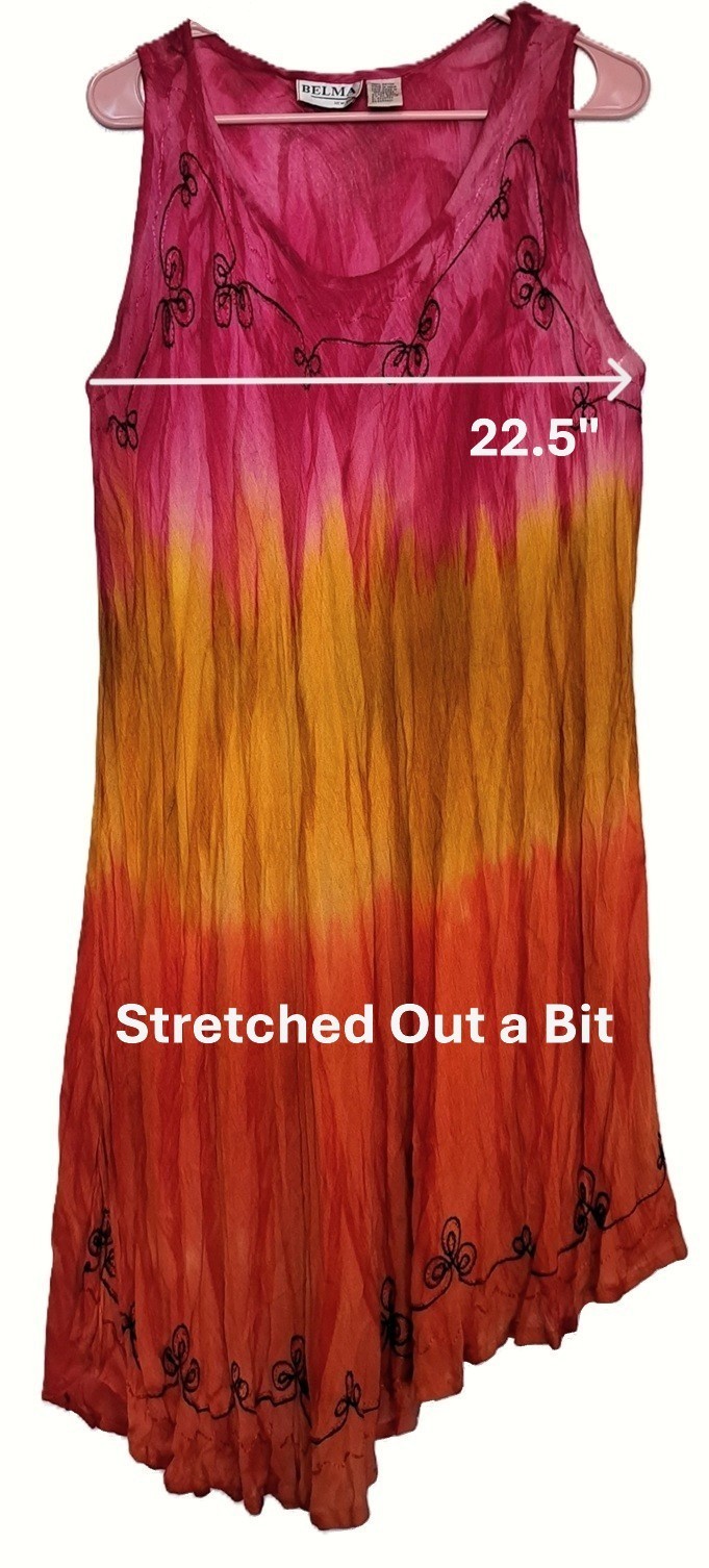 Gauze Bohemian Hippie Festival Sun Dress 10