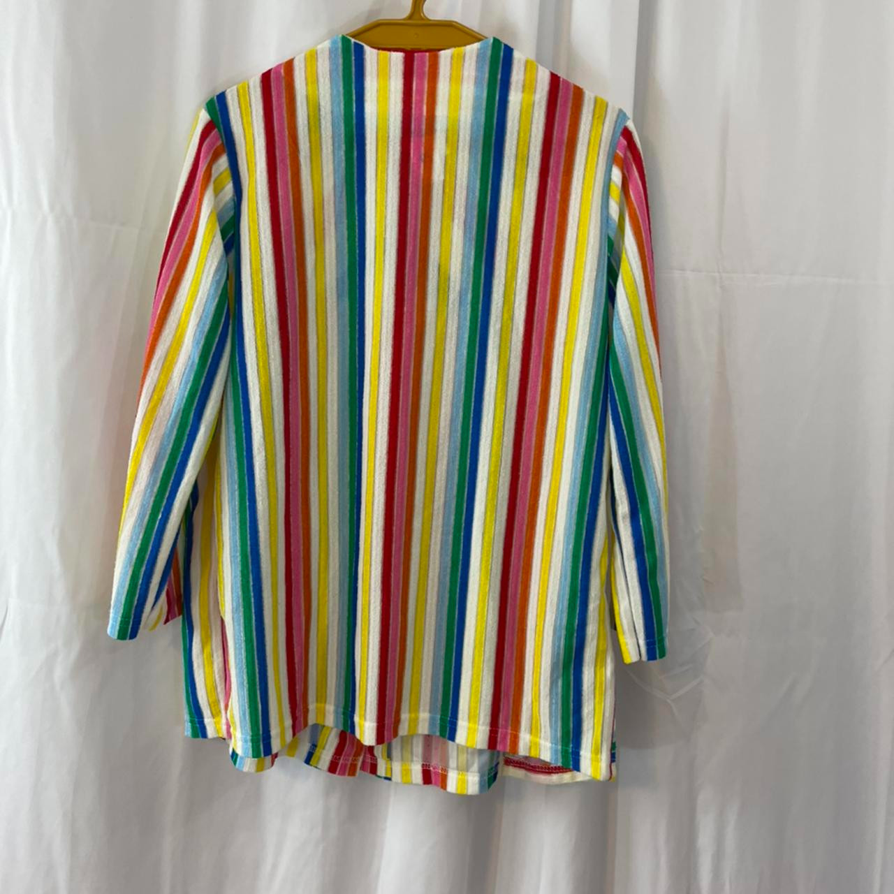 Vintage Colorful Button Up Blouse by Sears The Fashion Place Oversized Medium