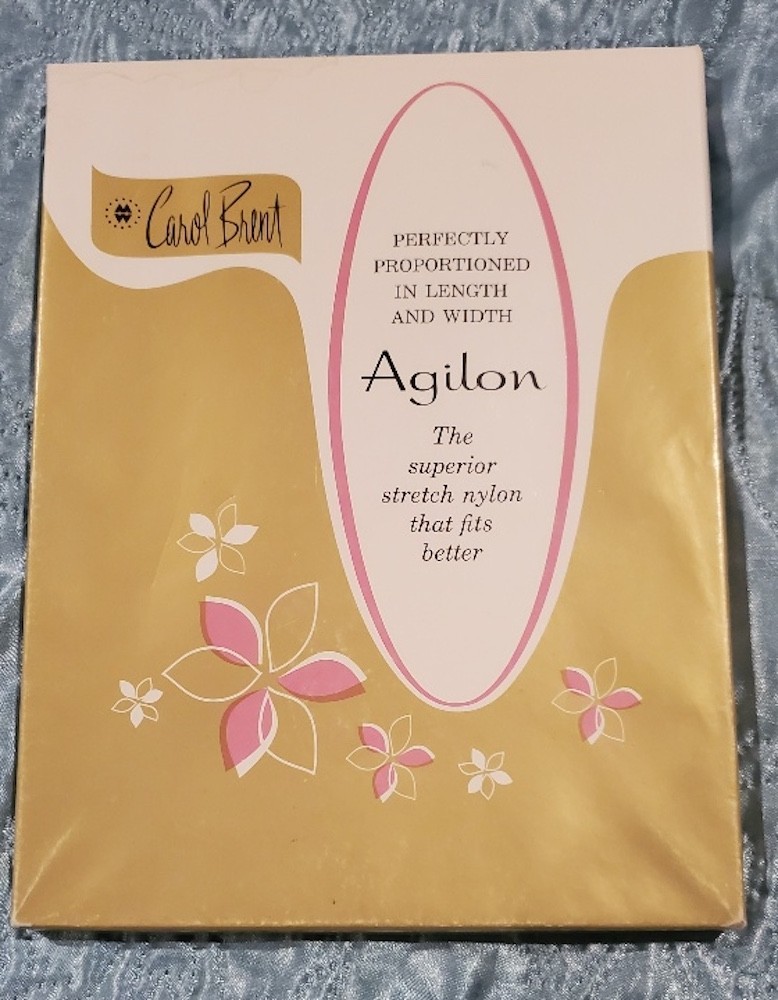 Vtg. Carol Brent Seamless Stockings w/Box, 2 Prs. Sz. E 11-12 LONG; RARE/HTF!