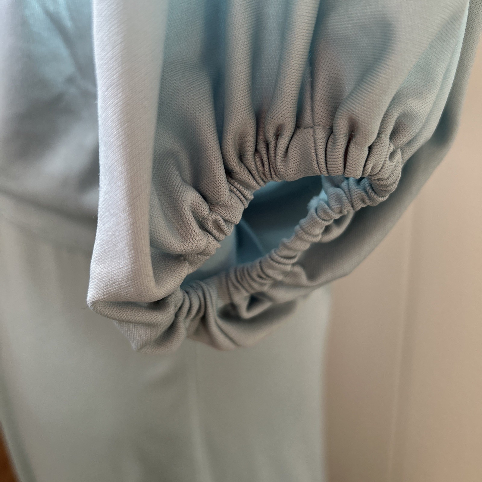 Vintage 1970’s Vicky Vaughn Blue Spaghetti Strap Dress With Waist Tie Jacket