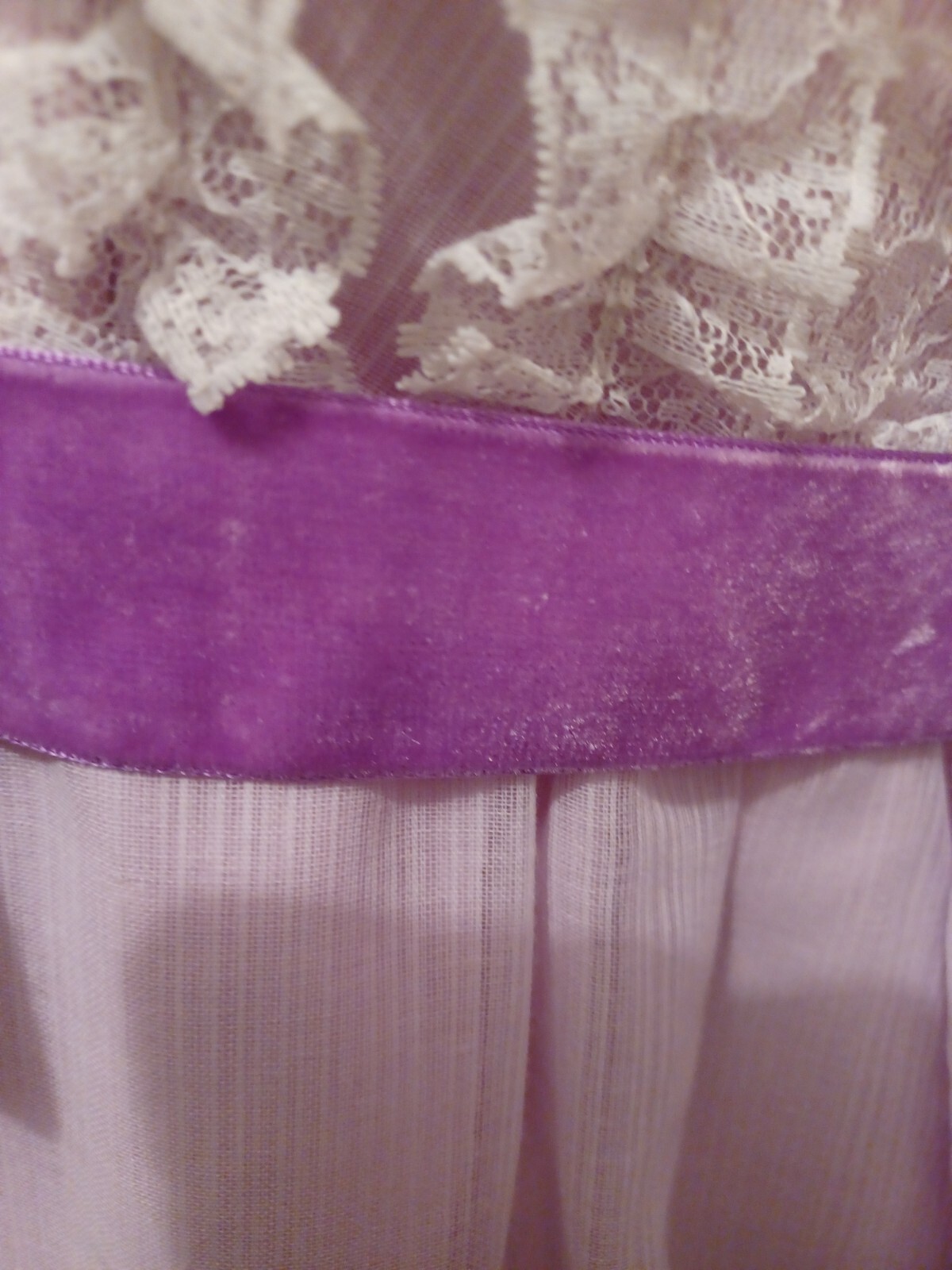 Vtg Victorian Gown Stroll Theater Rockabilly Gibson Woman’s Dress Size S 5 / 6