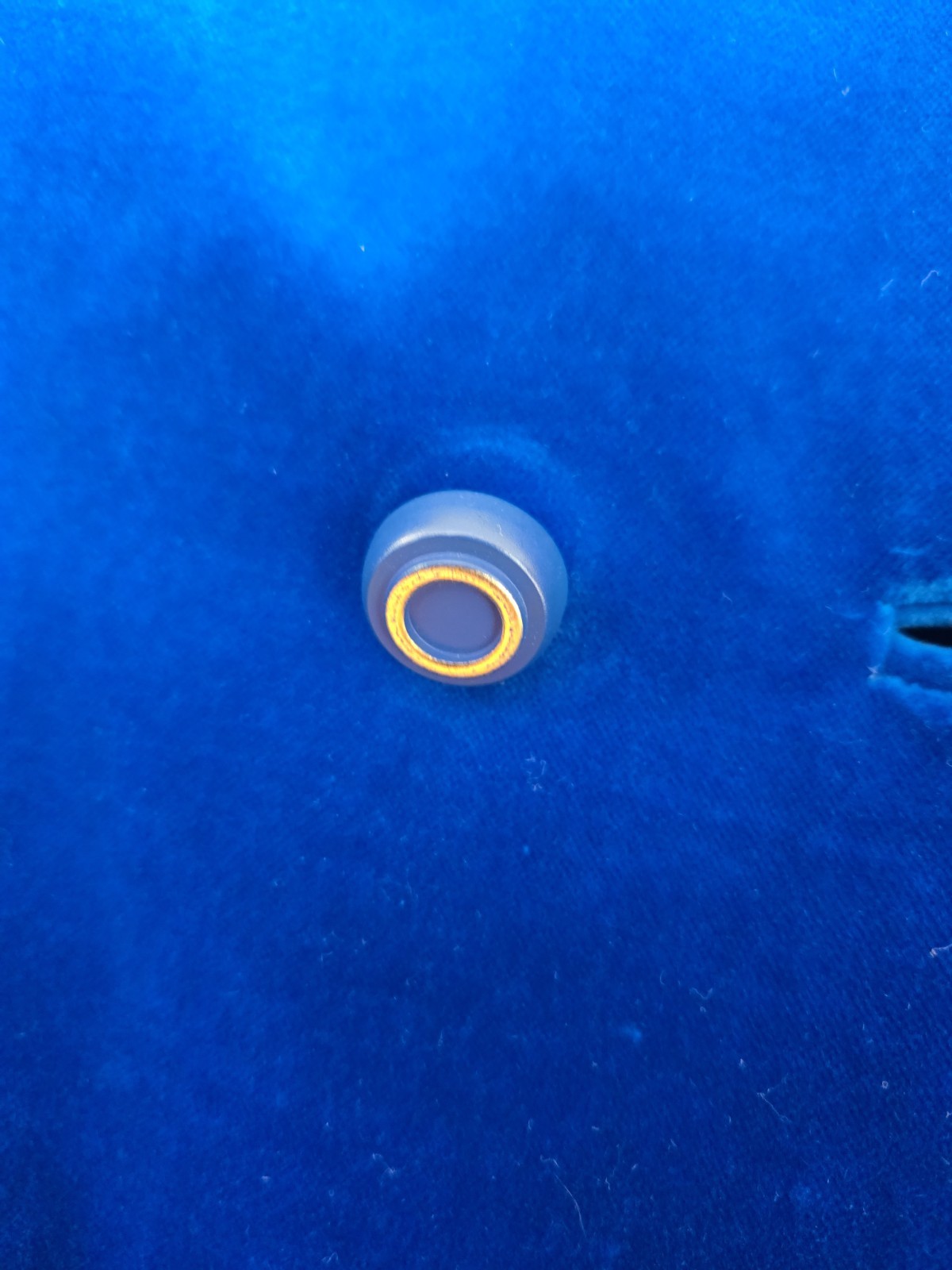 Surrey Classics 1960’s Double Breasted Blue Velvet Coat Size 8 Rare