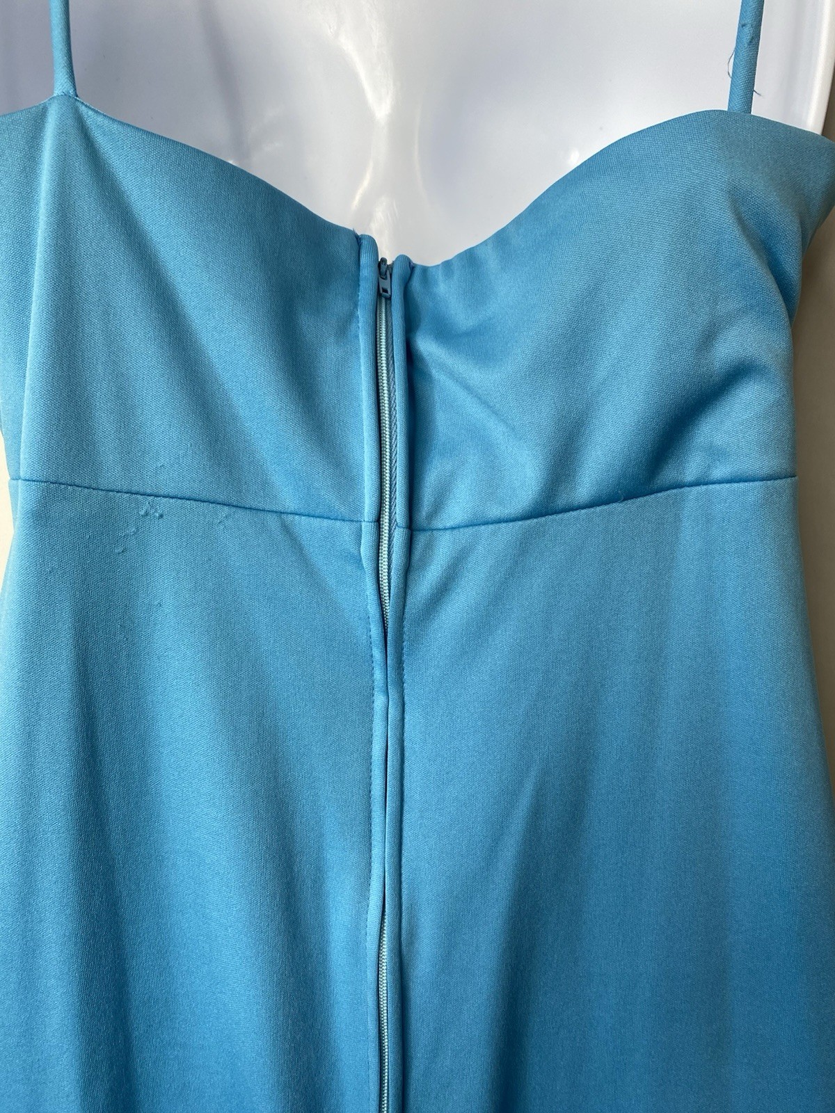 Vintage JCPenney Fashion Cocktail Dress Size 16 T Faux Wrap Slinky Going Out 80s