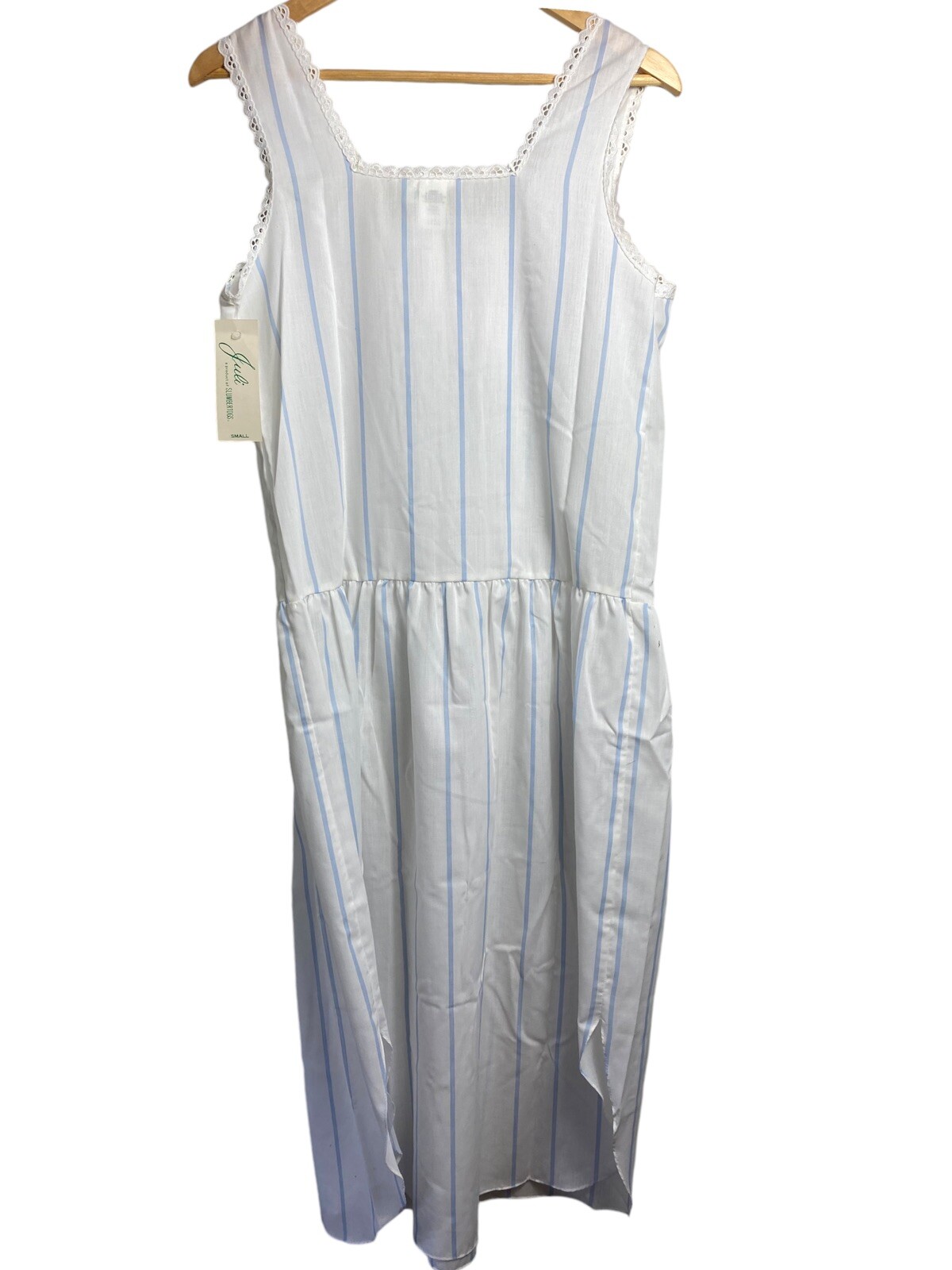 Vintage Juli New w Tags Cottagecore Prairie Peasant Eyelet Lace Sleep Day Dress