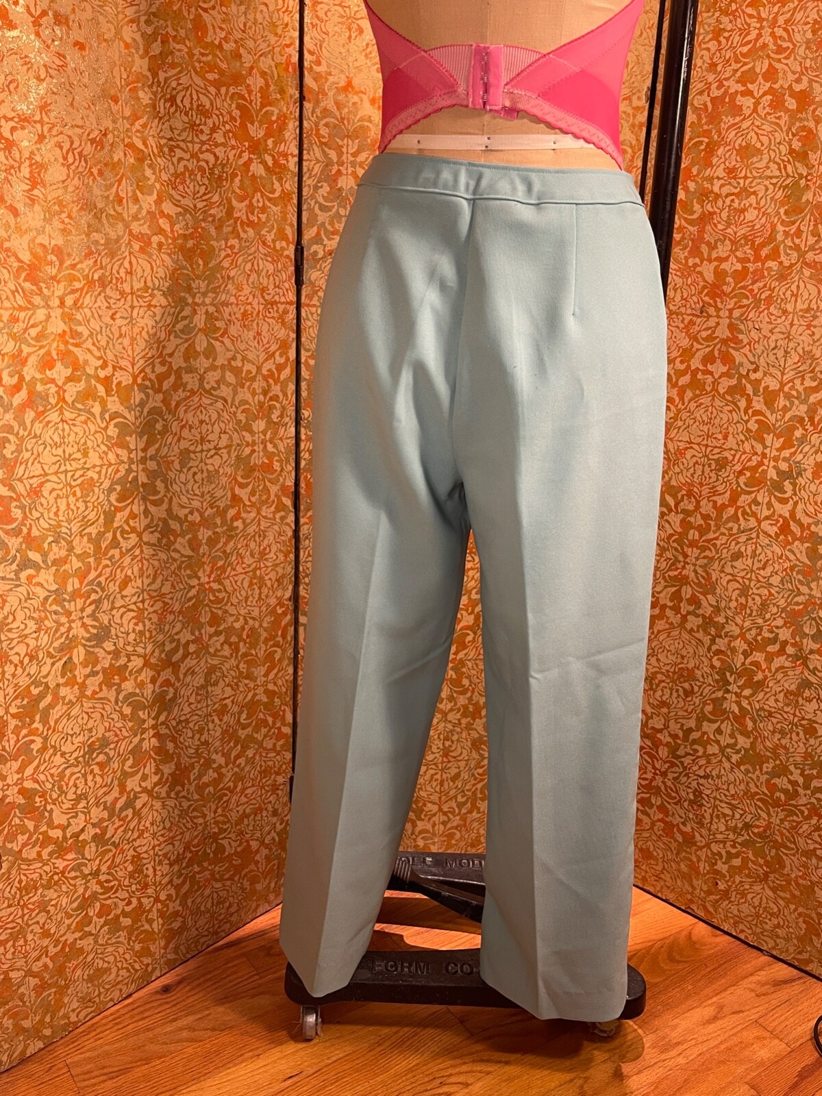 Vintage Levi’s BEND OVER Pants Aqua Tapered Stretch Trouser 28 x 26