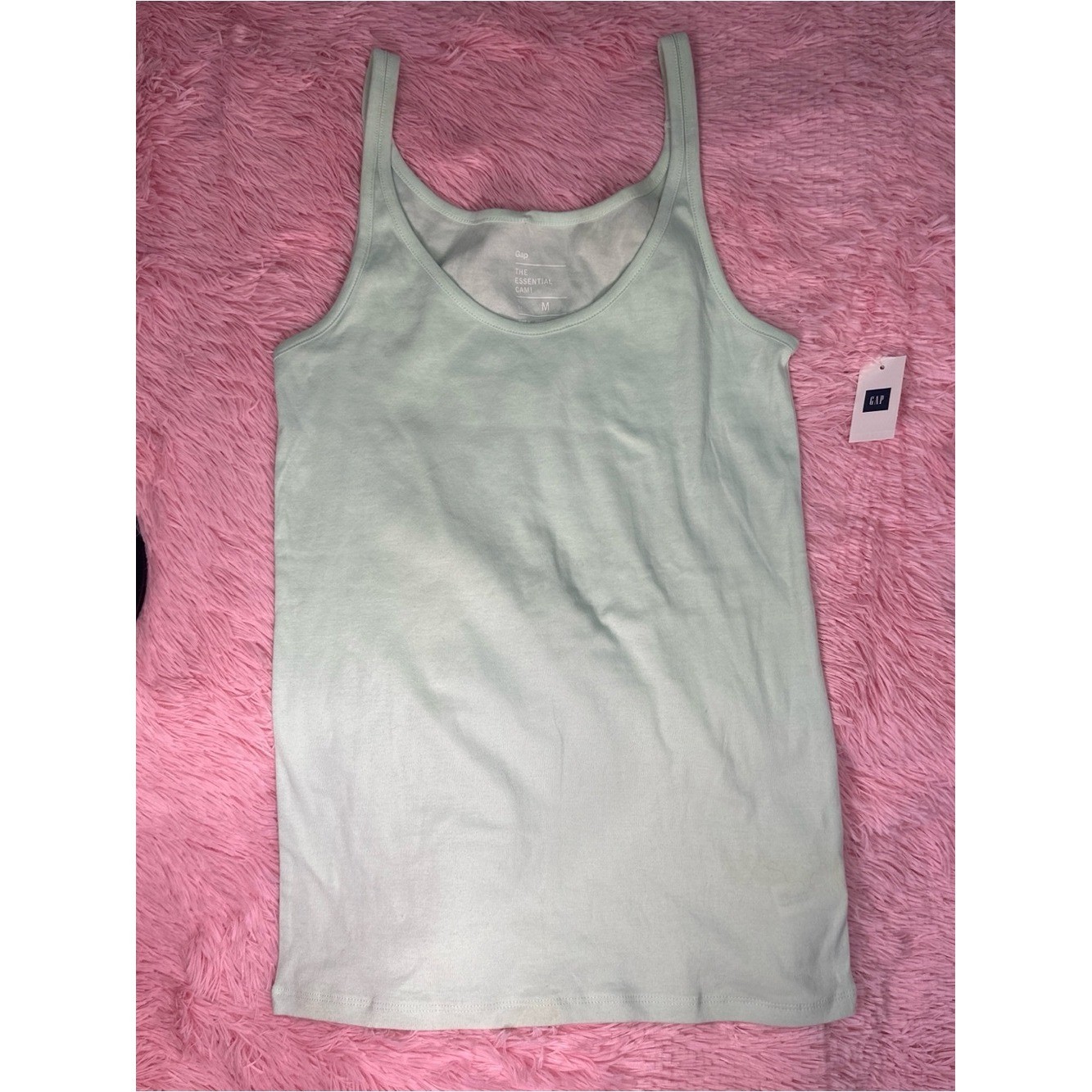 Y2K Vintage 2013 NWT Essential Cami Scoop Neck Tank Top – Mint Green