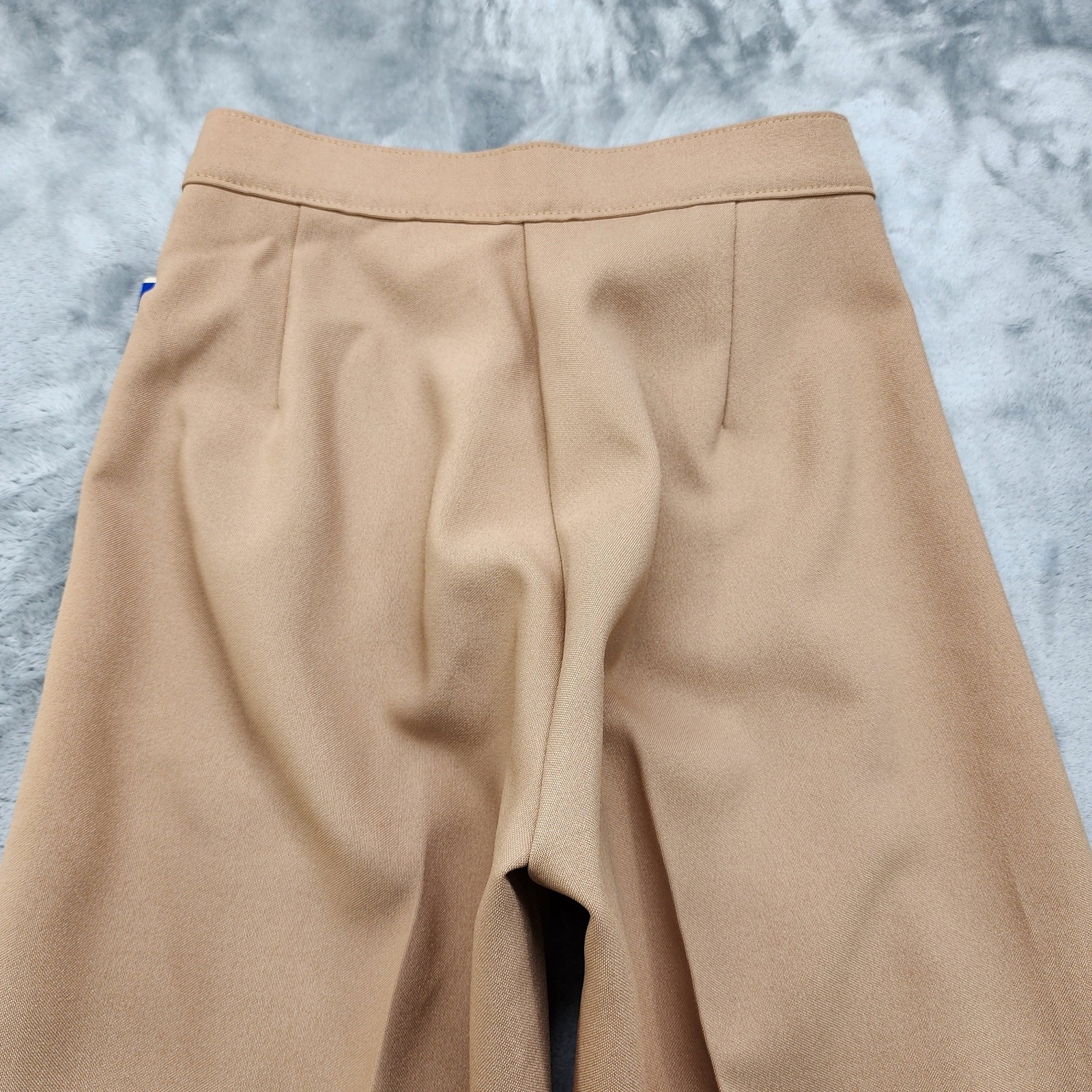 NEW Vintage 80s Levi’s Pants Womens XS/11 Tan High Rise Straight Leg Polyester