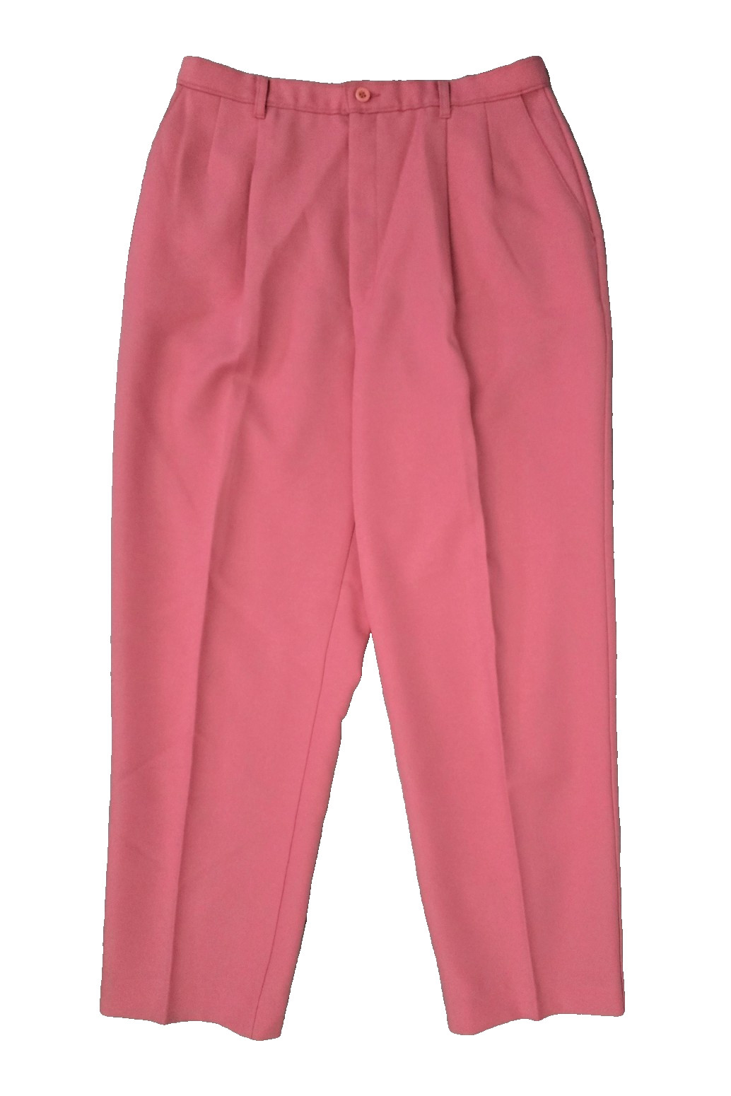 Vintage 80s Levi’s Bend Over Pants | Coral Pink | Tag Size 16 | Pleated